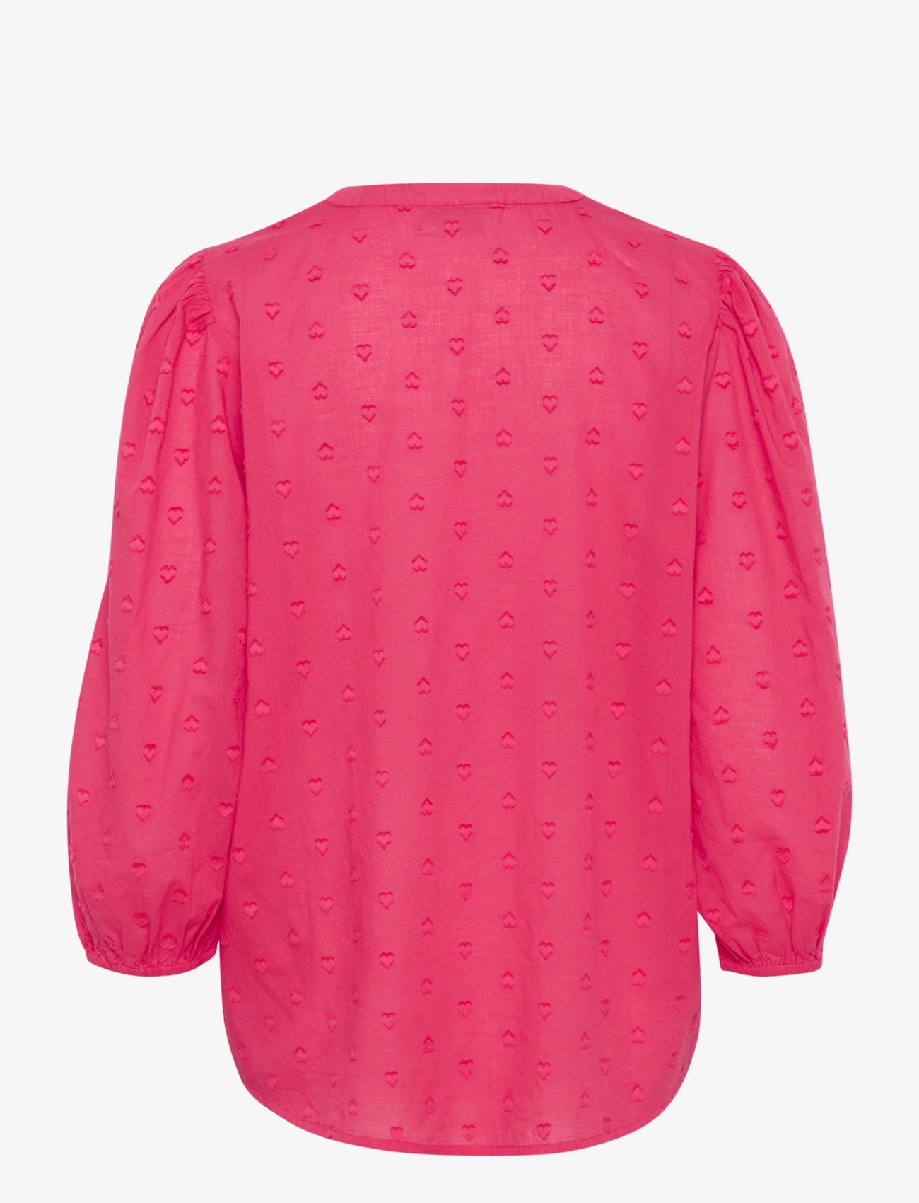 Kaffe - KAjollia Blouse - langærmede bluser - raspberry - 2