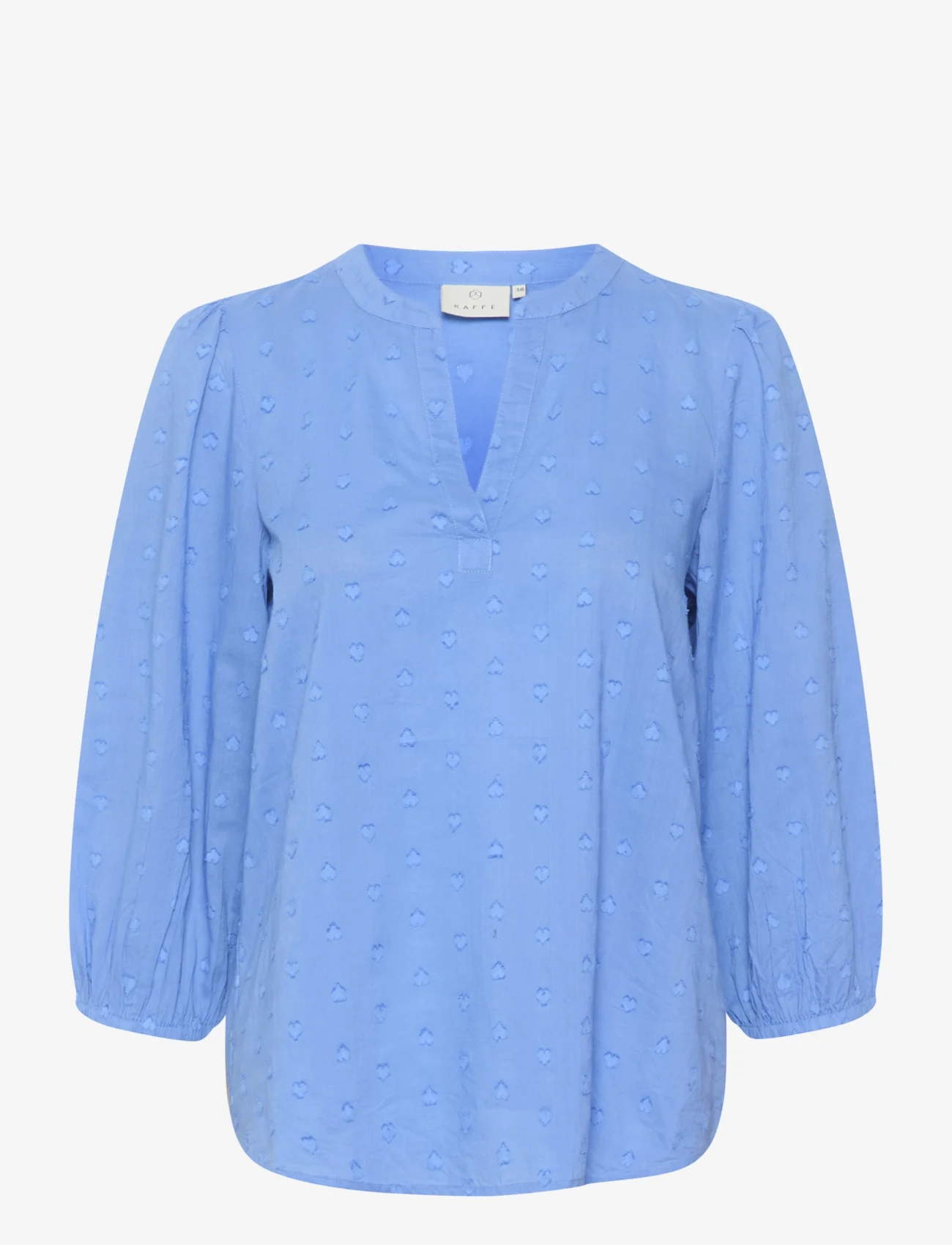 Kaffe - KAjollia Blouse - long-sleeved blouses - ultramarine - 0