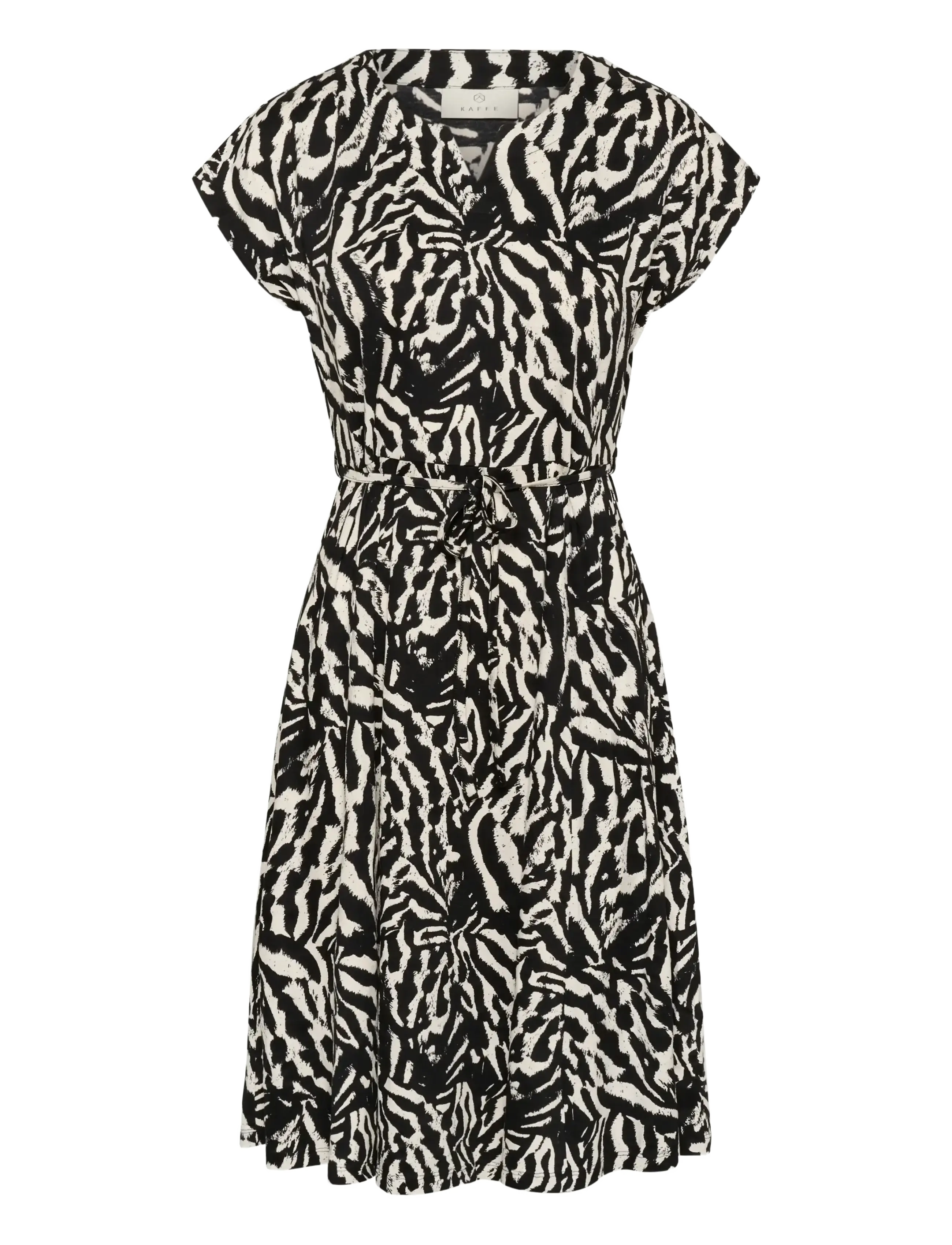 KAFFE Kabella Jersey Kleid Schwarz - XL - Damen