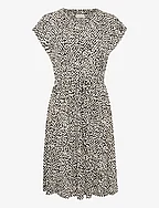 KAbella Jersey Dress - BLACK/CHALK GRAPHIC DOT