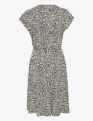 Kaffe - KAbella Jersey Dress - summer dresses - black/chalk graphic dot - 1