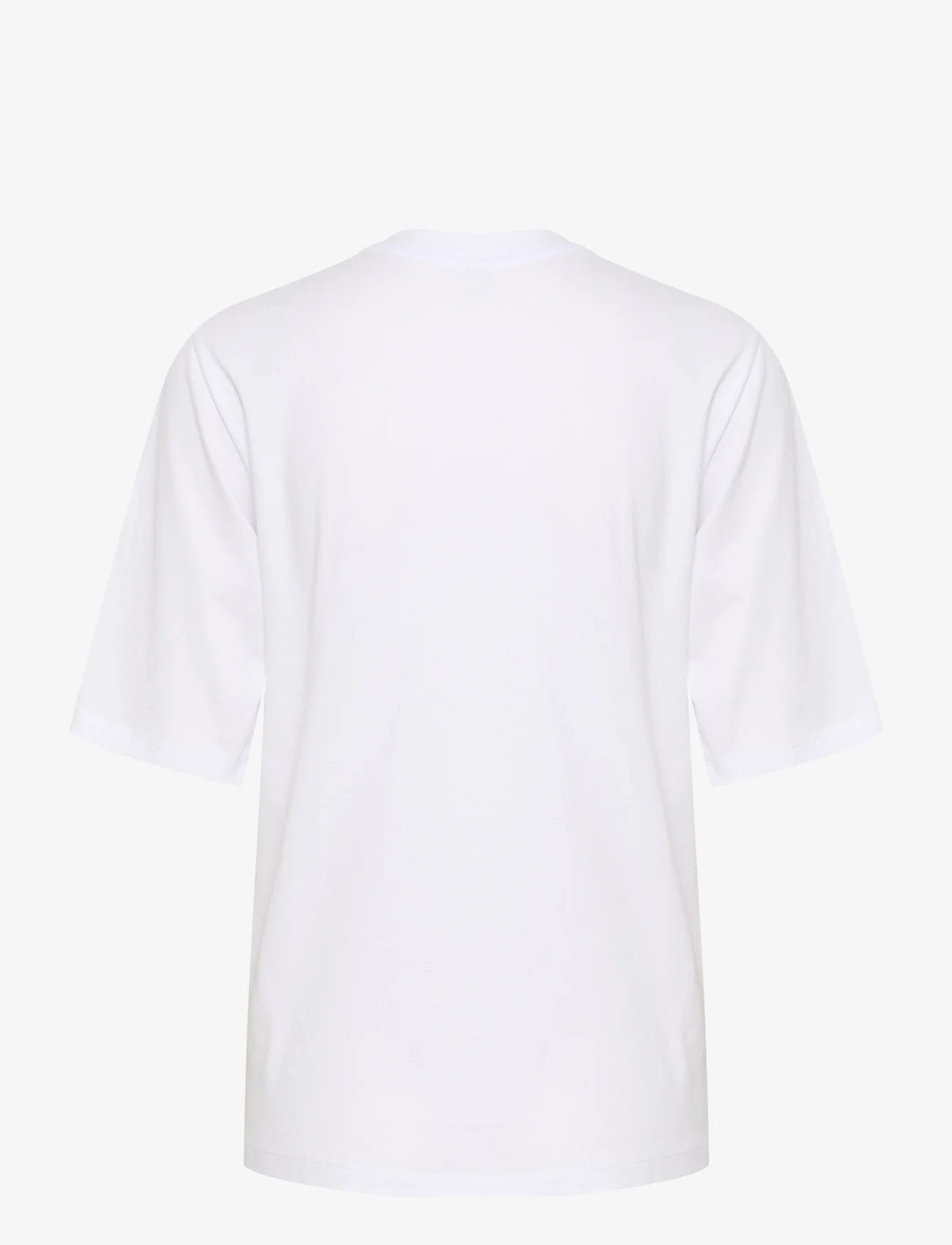 Kaffe - KAdina T-Shirt - laveste priser - optical white / yellow lemons - 1