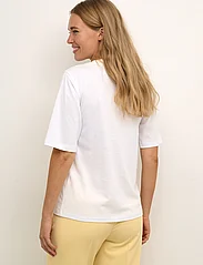 Kaffe - KAdina T-Shirt - laveste priser - optical white / yellow lemons - 4