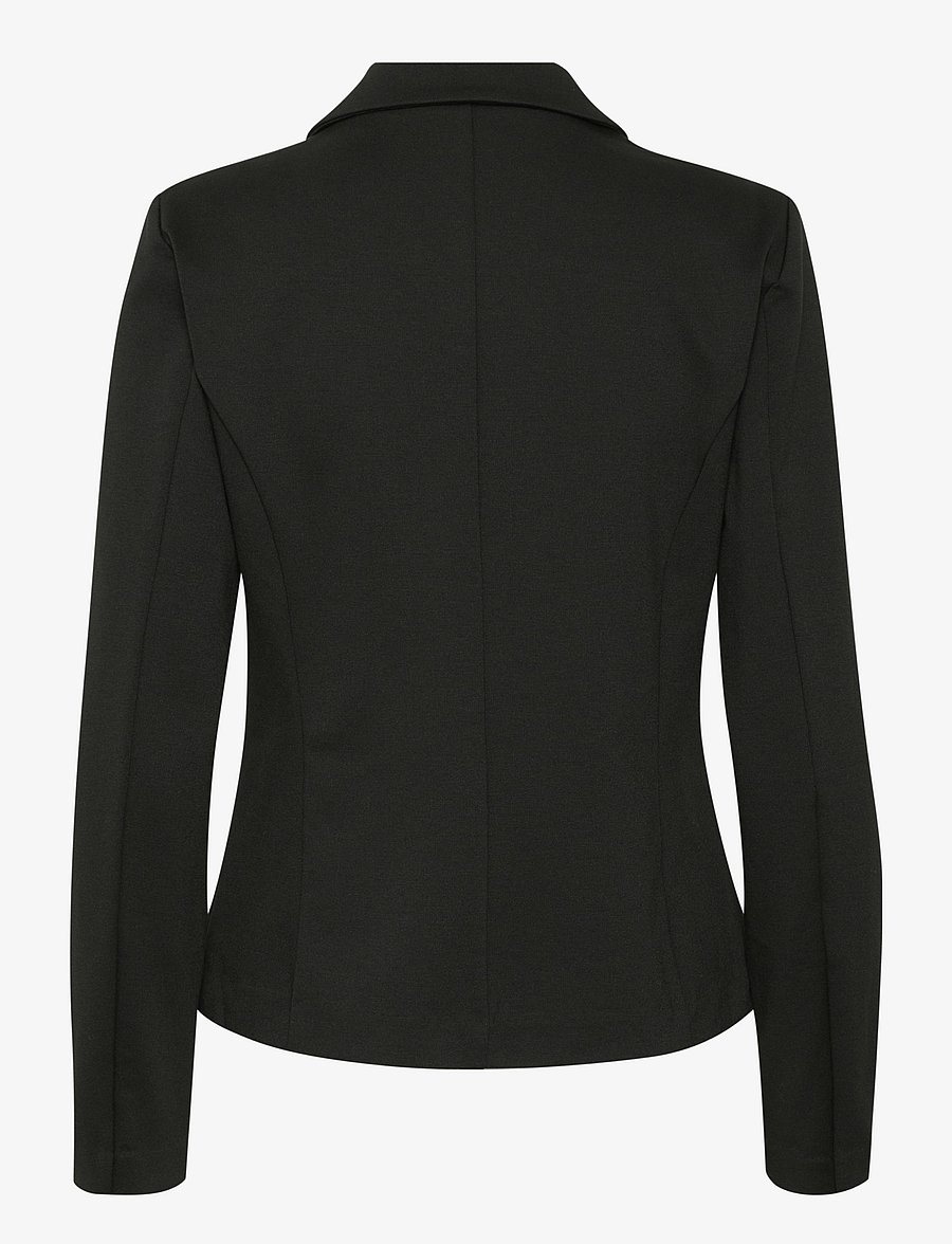 Kaffe - KAjenny Blazer - enkeltradede blazere - black deep - 2