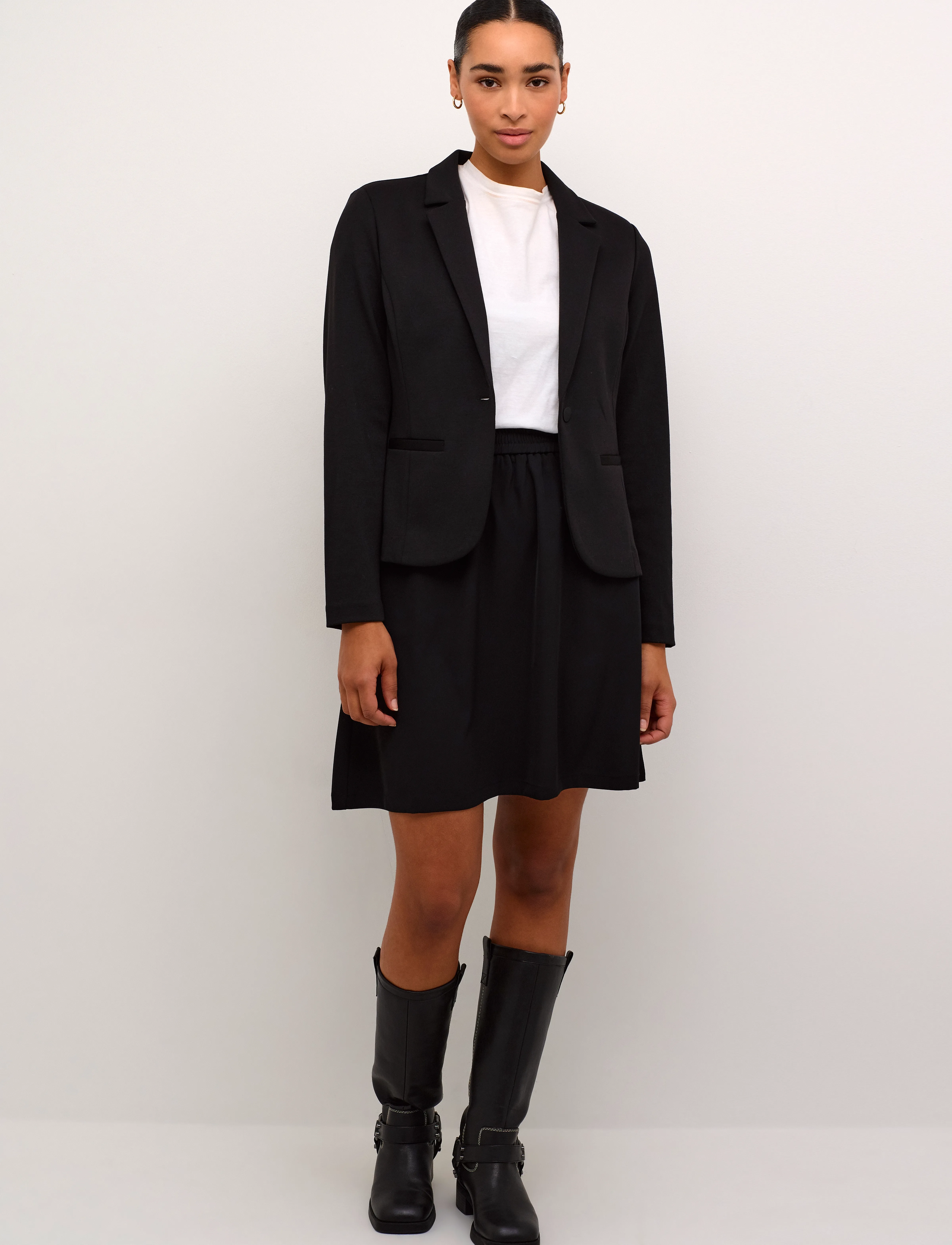 Kaffe - KAjenny Blazer - Üherealised pintsakud - black deep - 3