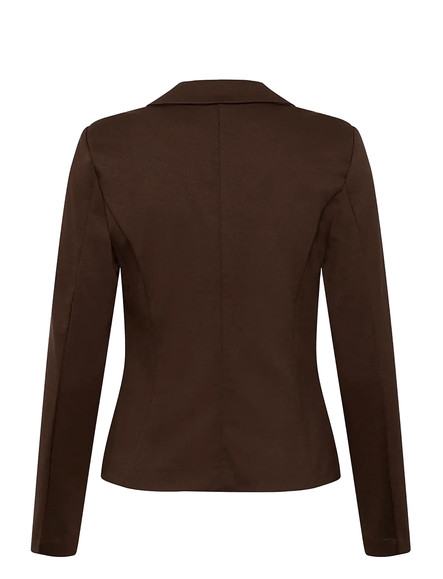 Kaffe - KAjenny Blazer - enkeltradede blazere - coffee bean - 1
