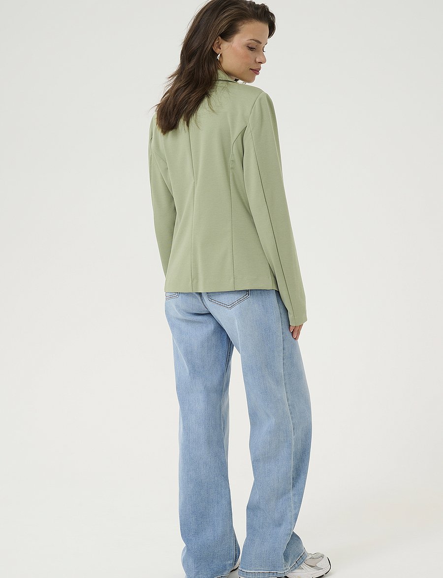 Kaffe - KAjenny Blazer - einreihige blazer - oil green - 4