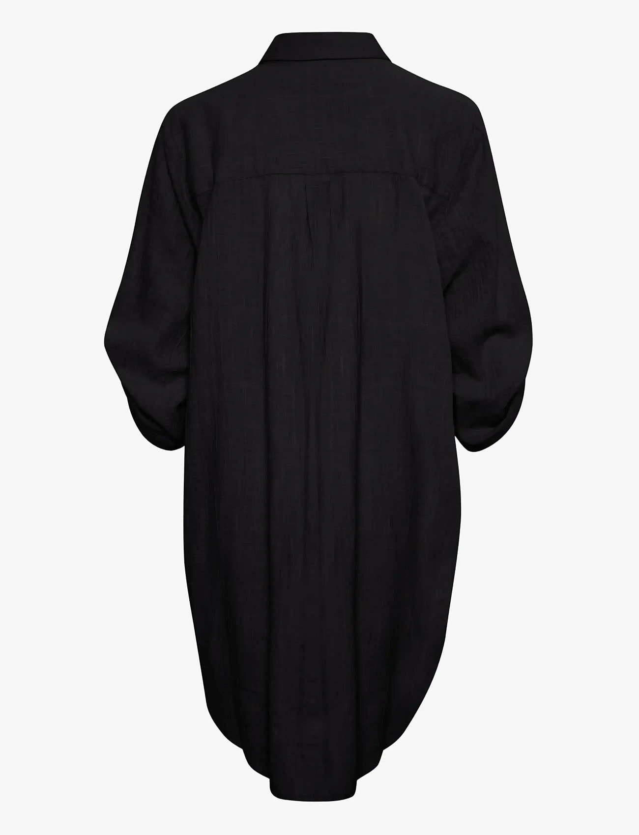 Kaffe - KApauline Shirt Dress - särkkleidid - black deep - 2