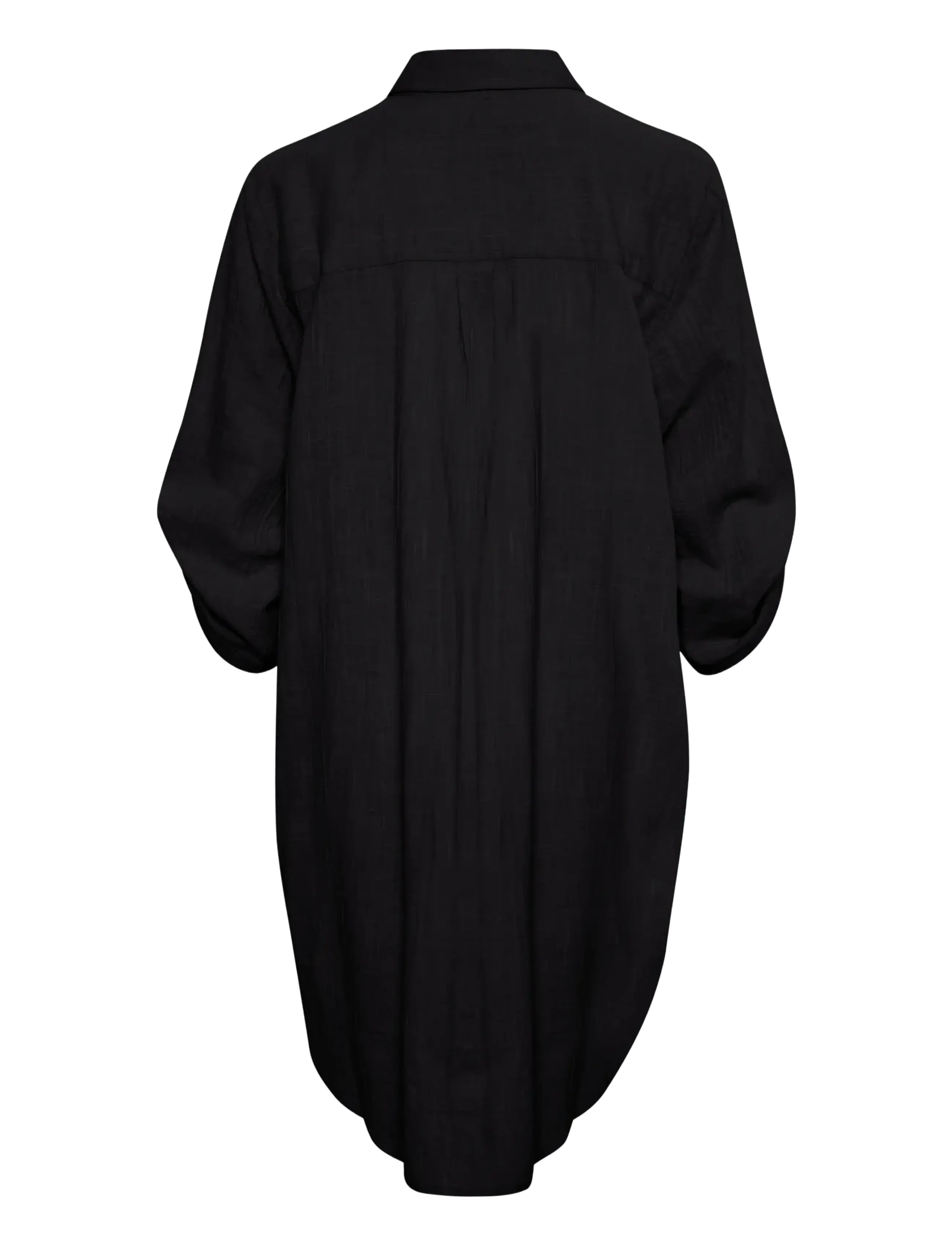 Kaffe - KApauline Shirt Dress - särkkleidid - black deep - 2