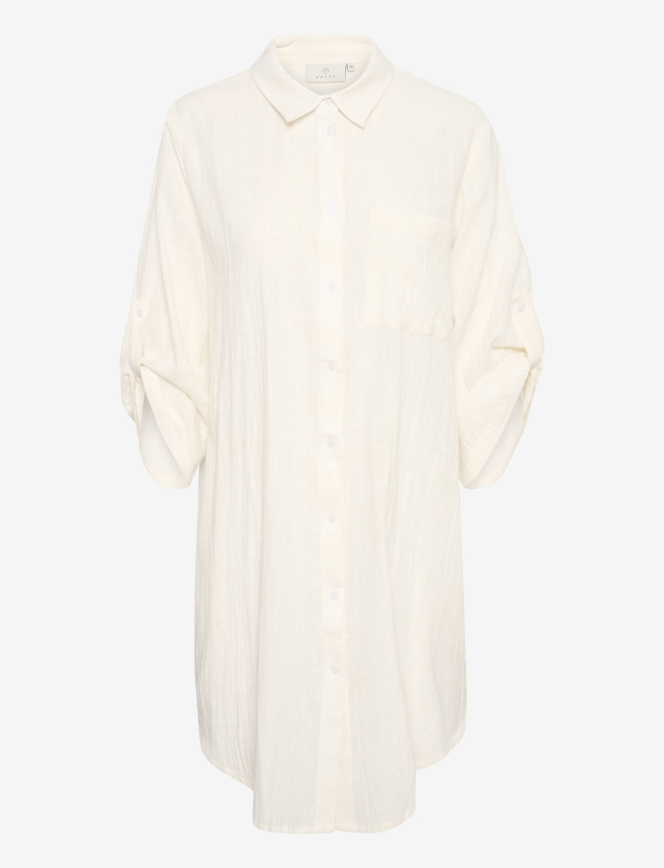 Kaffe - KApauline Shirt Dress - hemdkleider - chalk - 1