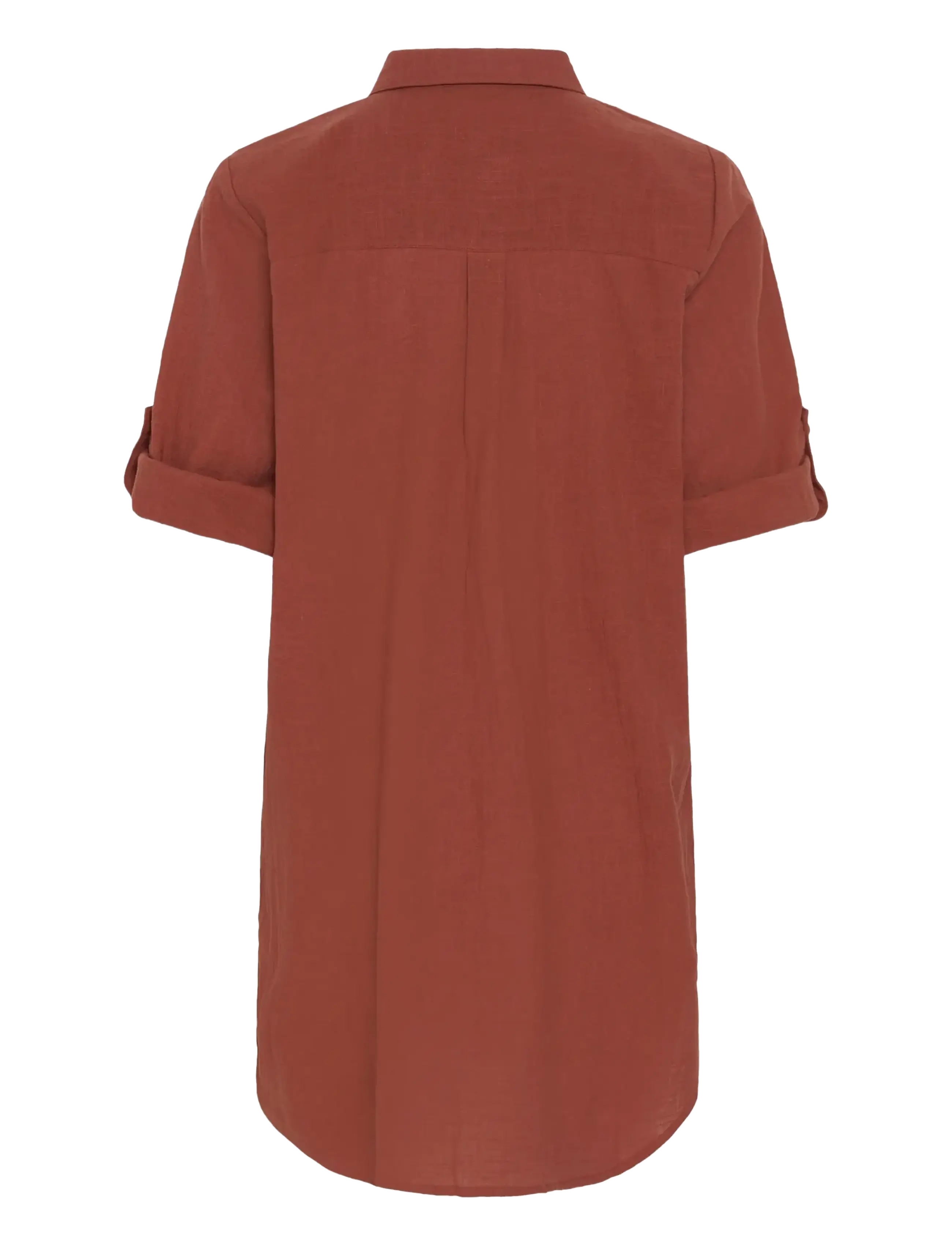 Kaffe - KApauline Shirt Dress - hemdkleider - henna - 2