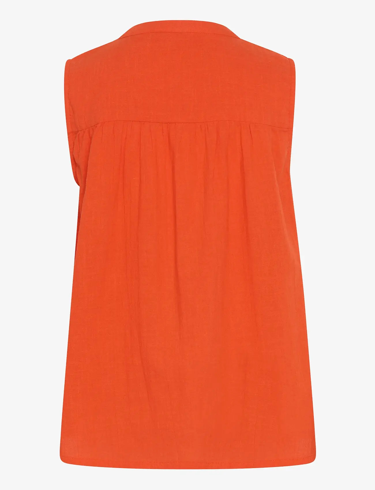 Kaffe - KApauline Top - varrukateta pluusid - grenadine - 1