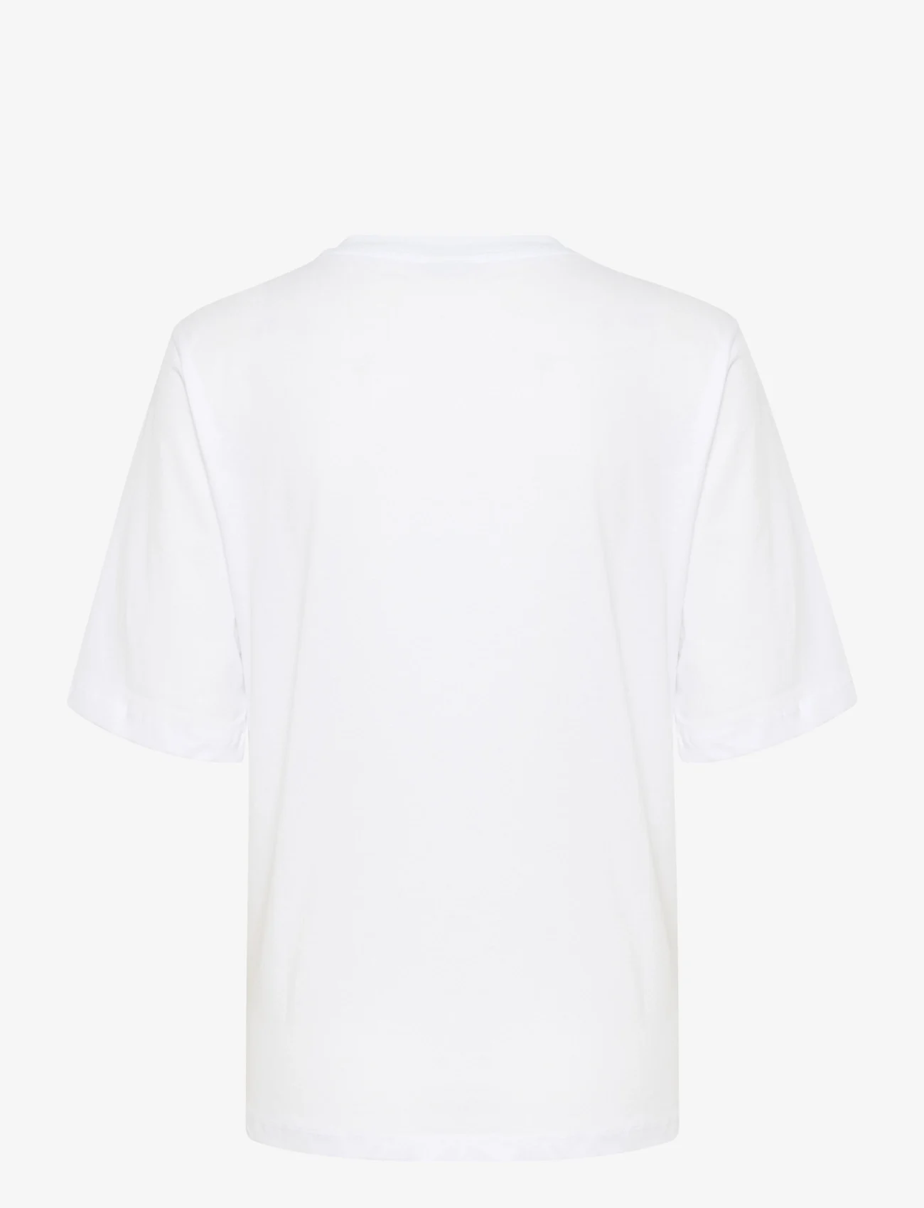 Kaffe - KAmira T-Shirt - t-shirts - optical white / peaches - 1
