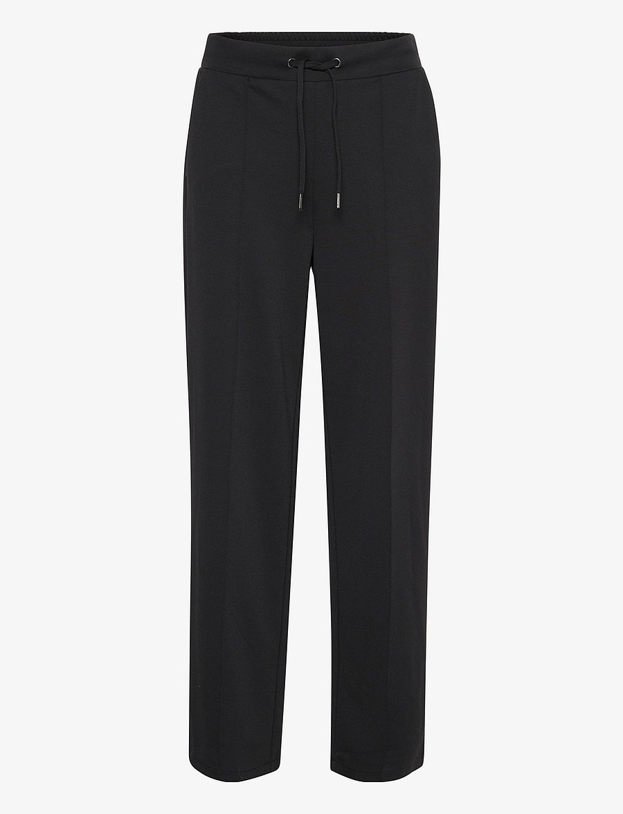 Kaffe - KAjenny Straight Pants - arkityyli - black deep - 1