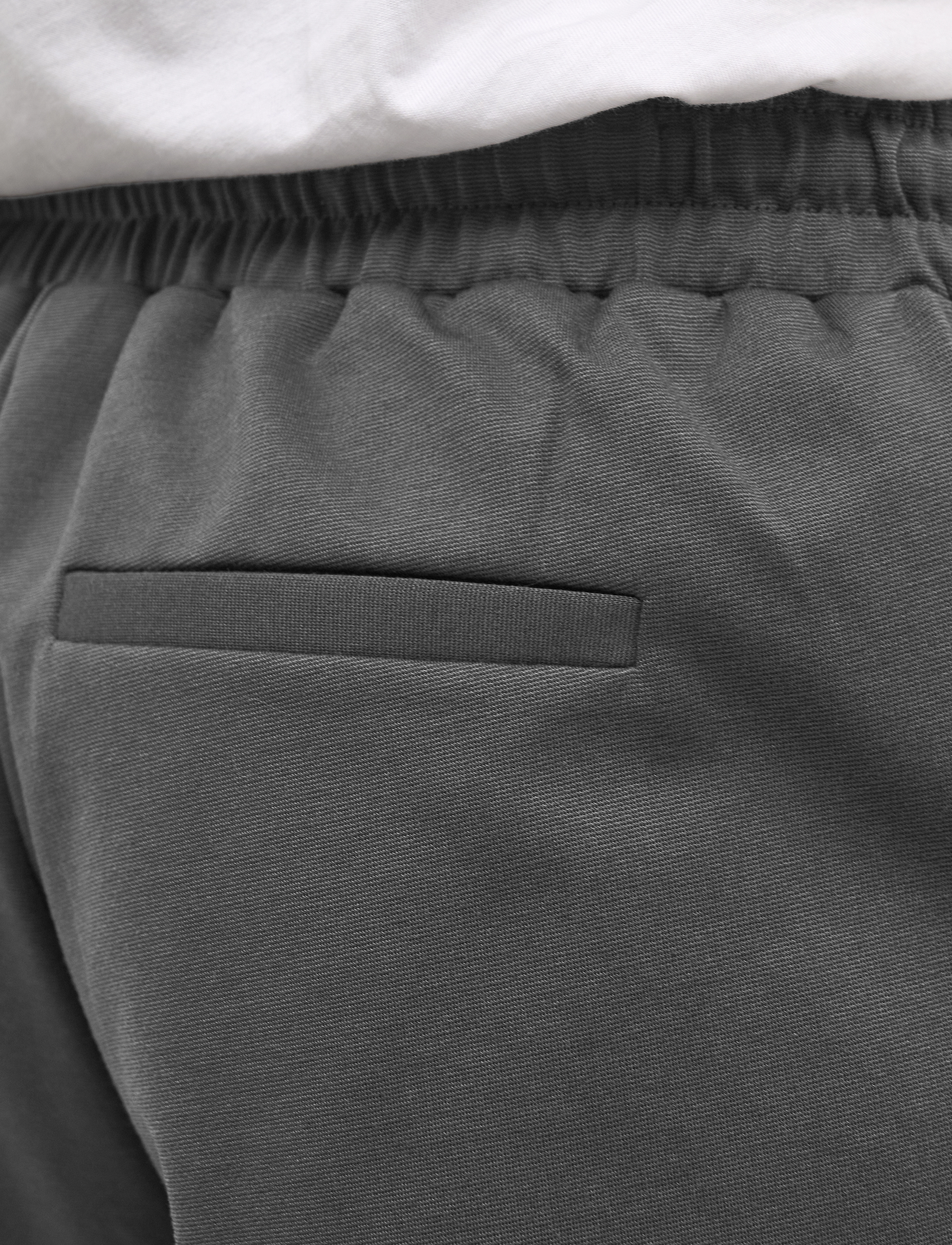 Kaffe - KAjenny Straight Pants - herbstersparnisse - black oyster - 4
