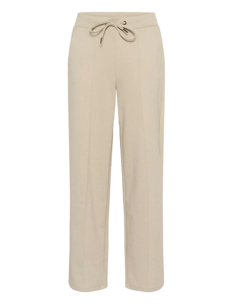 Kaffe - KAjenny Straight Pants - vardagsstil - feather gray - 1