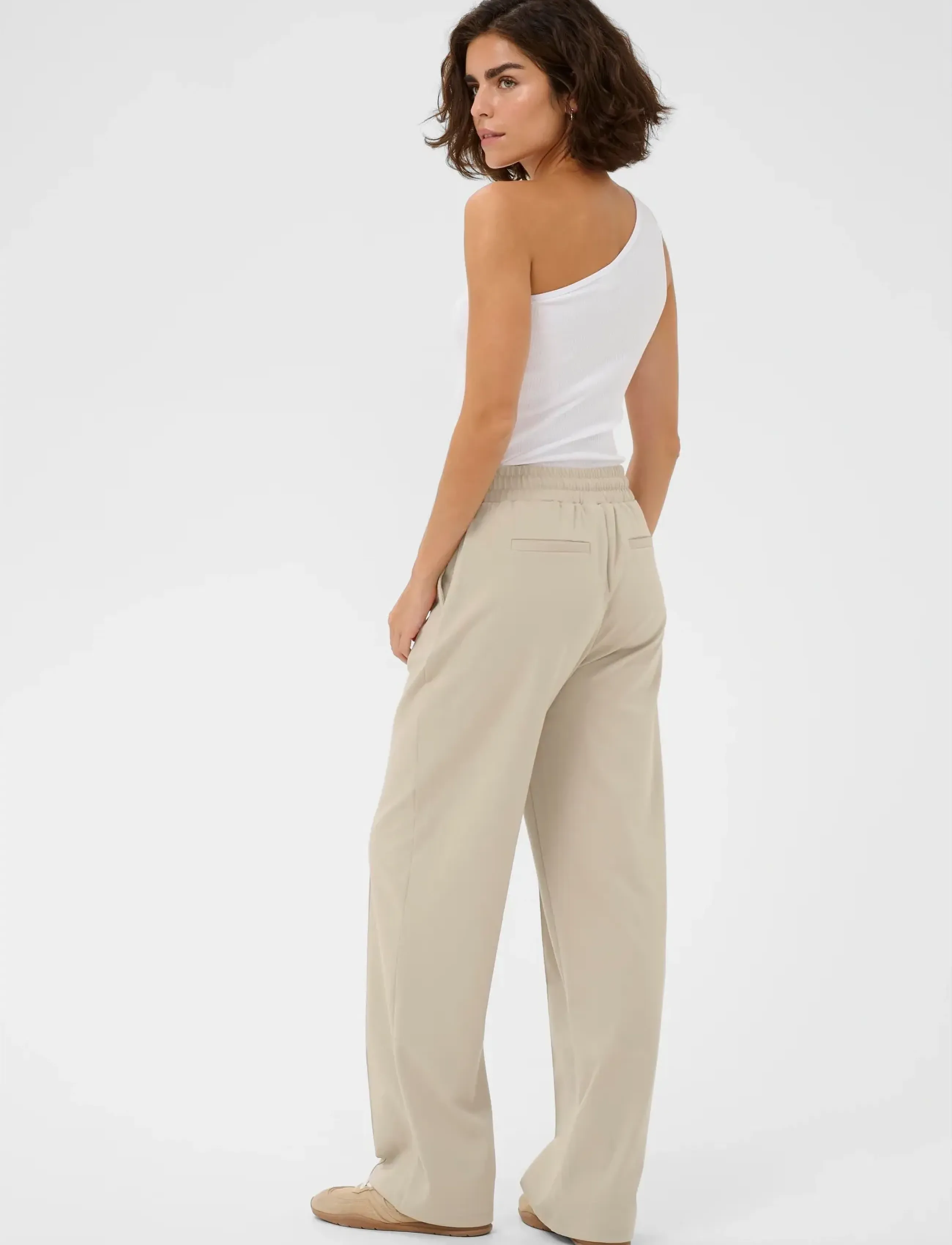 Kaffe Kajenny Straight Pants cargobyxor dam – bild 3