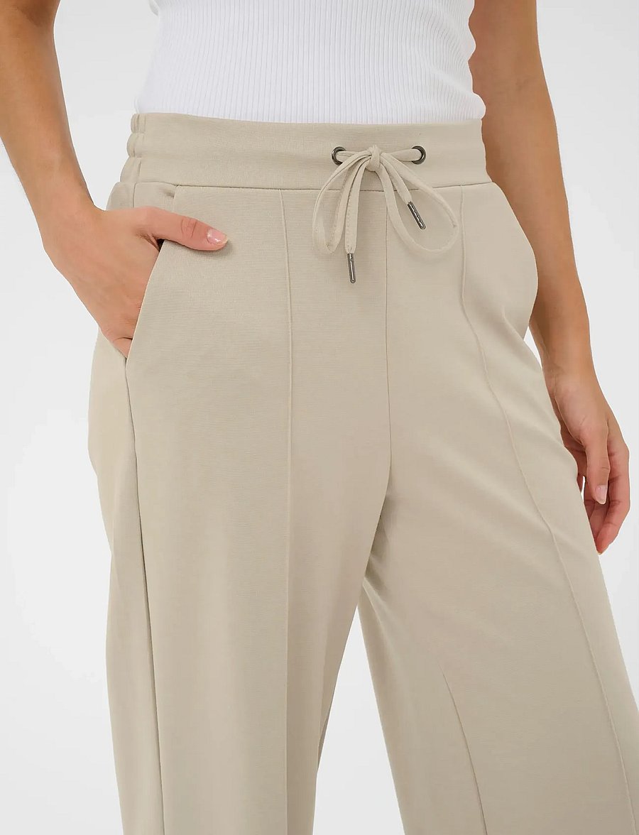 Kaffe - KAjenny Straight Pants - vardagsstil - feather gray - 5