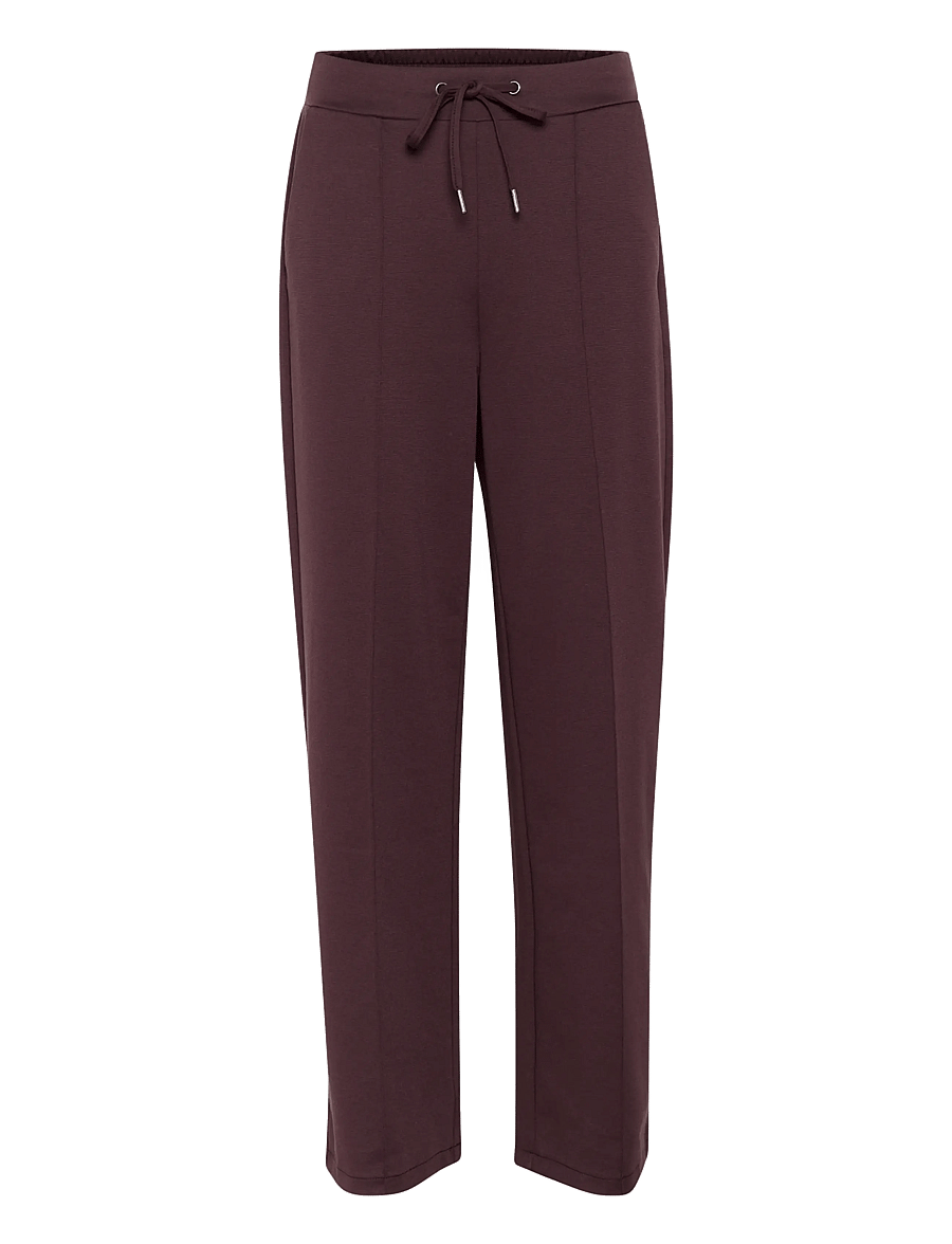 Kaffe - KAjenny Straight Pants - hverdags stil - fudge - 0