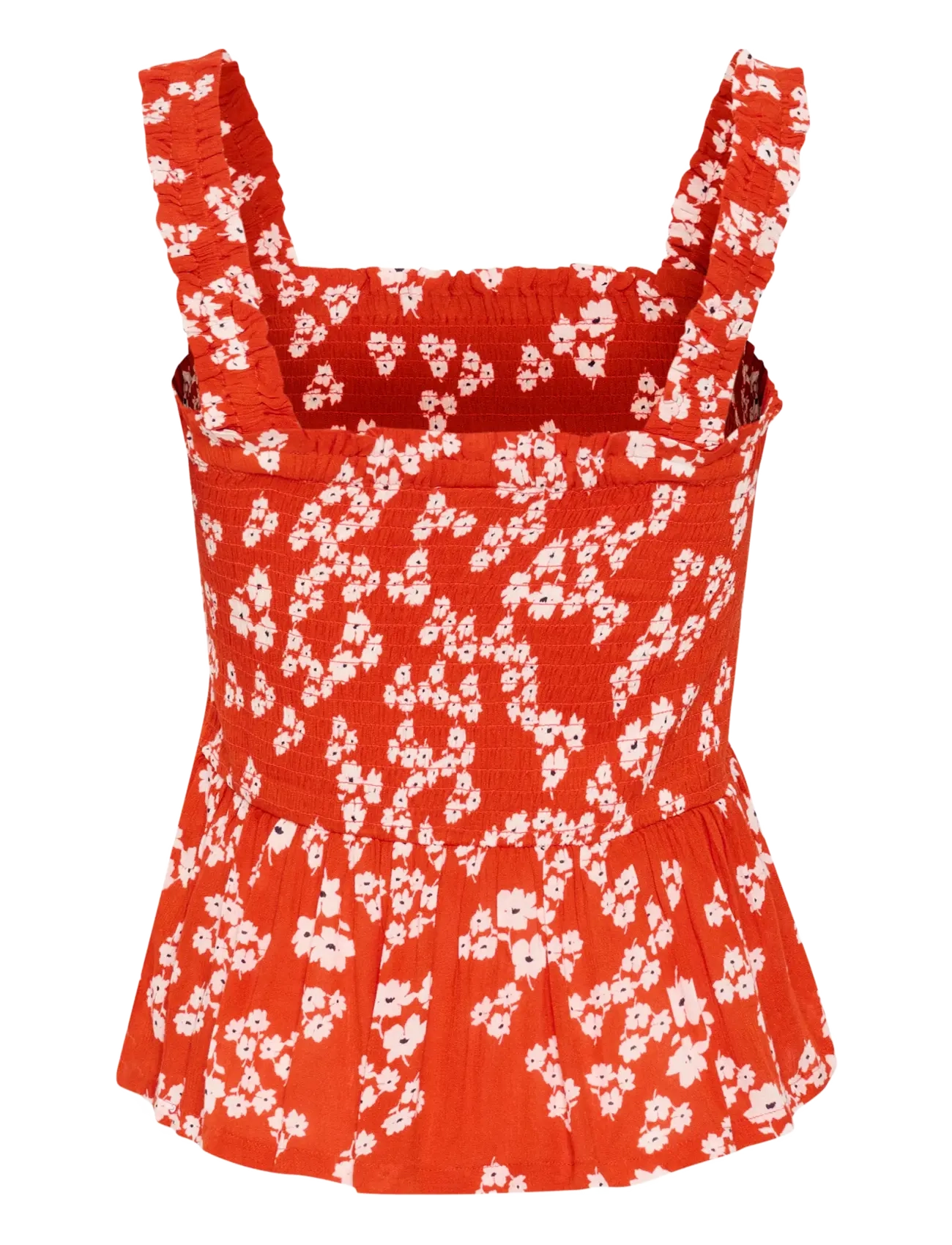 Kaffe - KAamber Smock Top - festtoppe - red/chalk/red petit fleur - 2