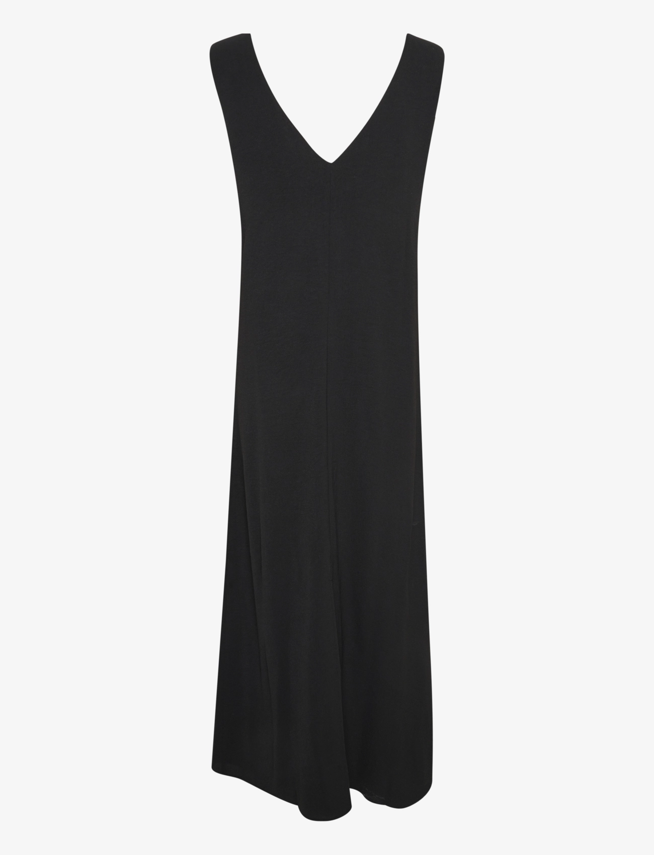 Kaffe - KAsilja Dress - midiklänningar - black deep - 2