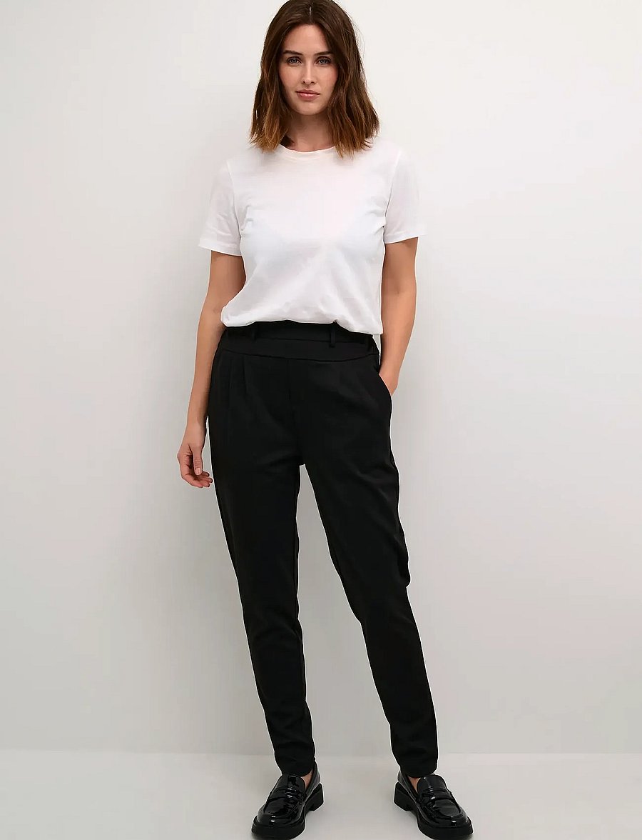 Kaffe - KAjenny Pants - black deep - 3