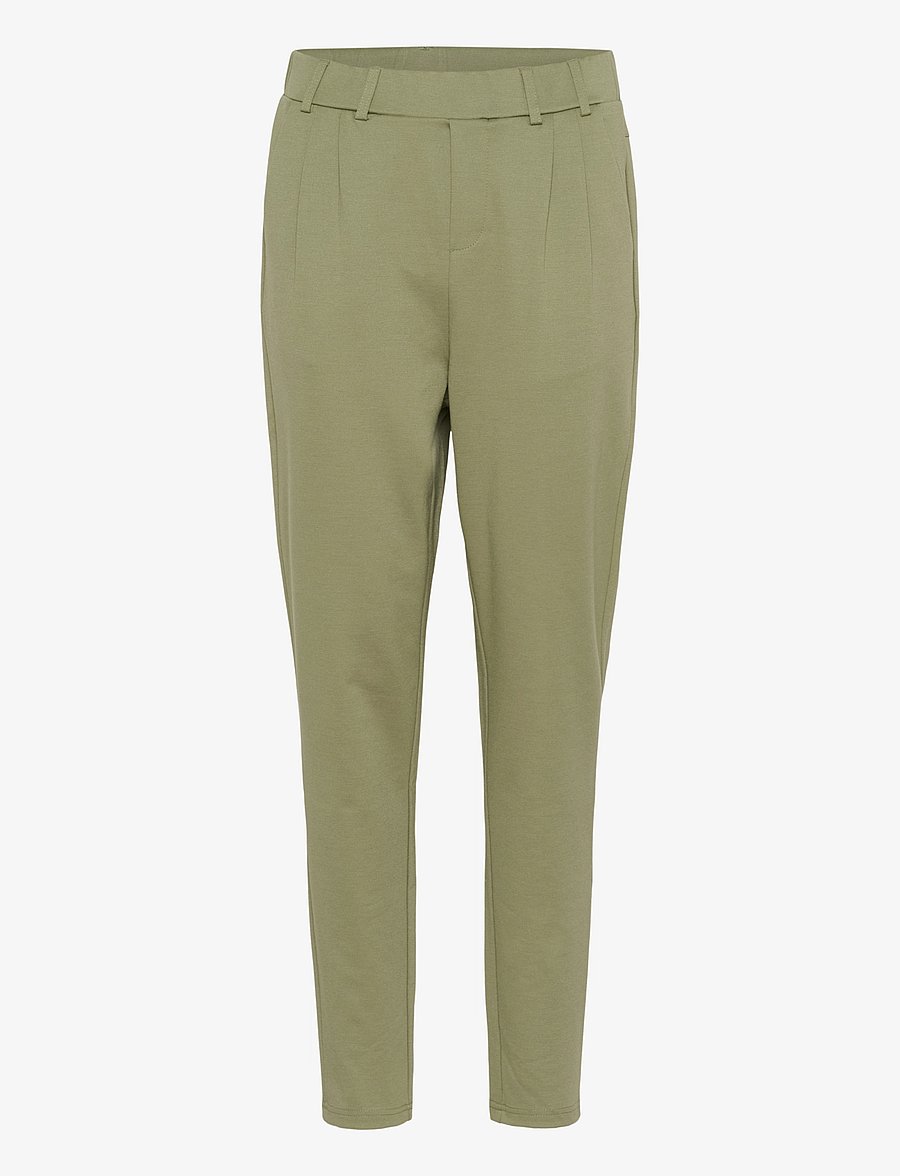 Kaffe - KAjenny Pants - slim-fit hosen - oil green - 1