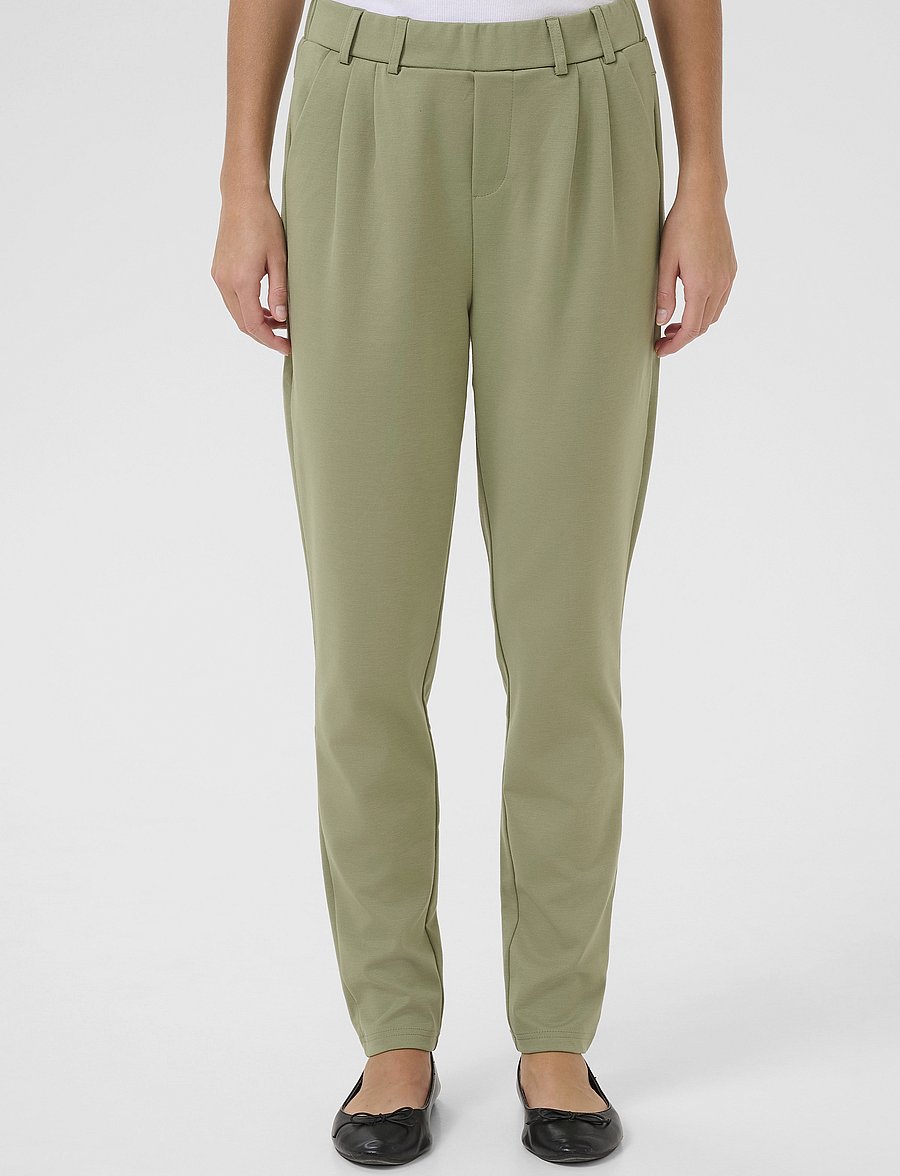 Kaffe - KAjenny Pants - slim-fit hosen - oil green - 0