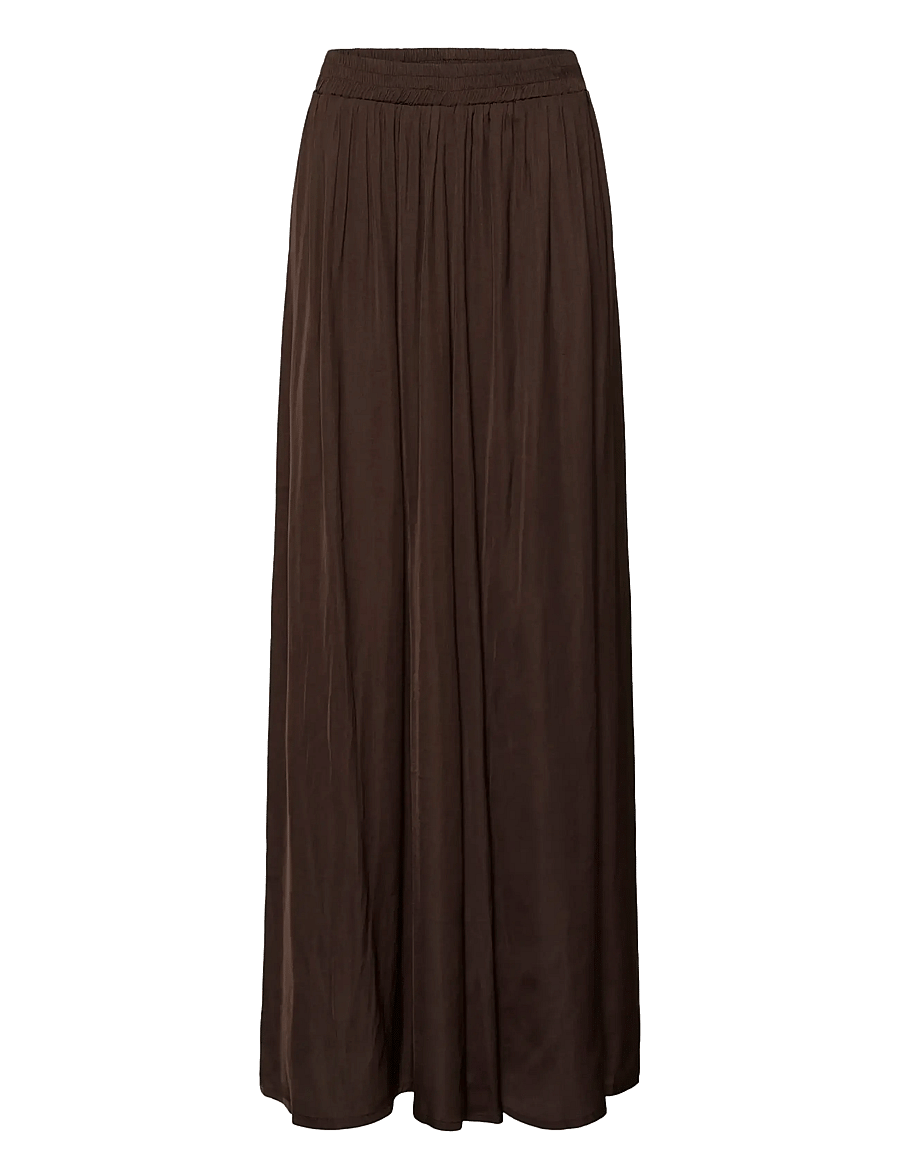 Kaffe - KAallie Pants - hosen mit weitem bein - coffee bean - 0