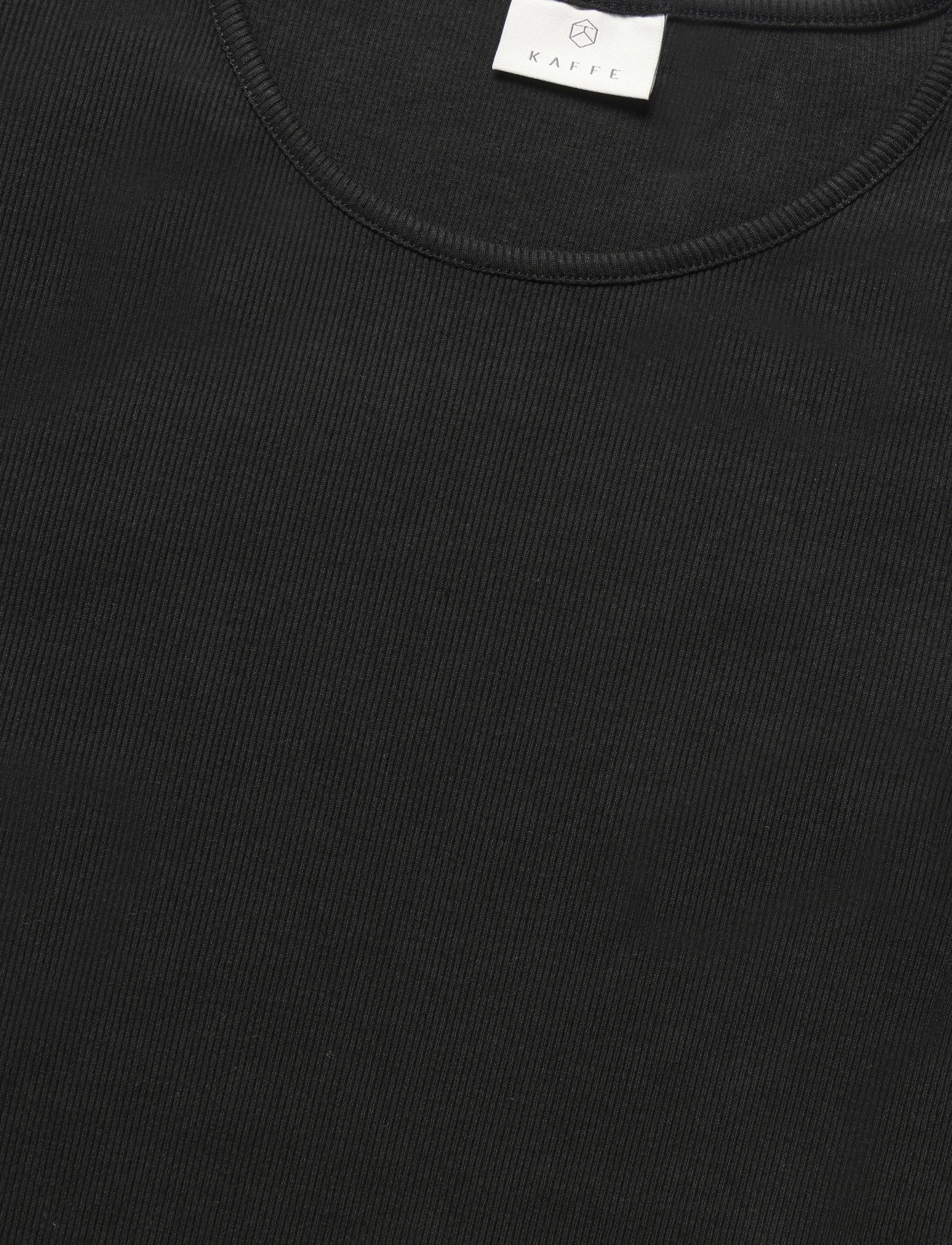 Kaffe - KAcarna T-Shirt - t-shirts - black deep - 2