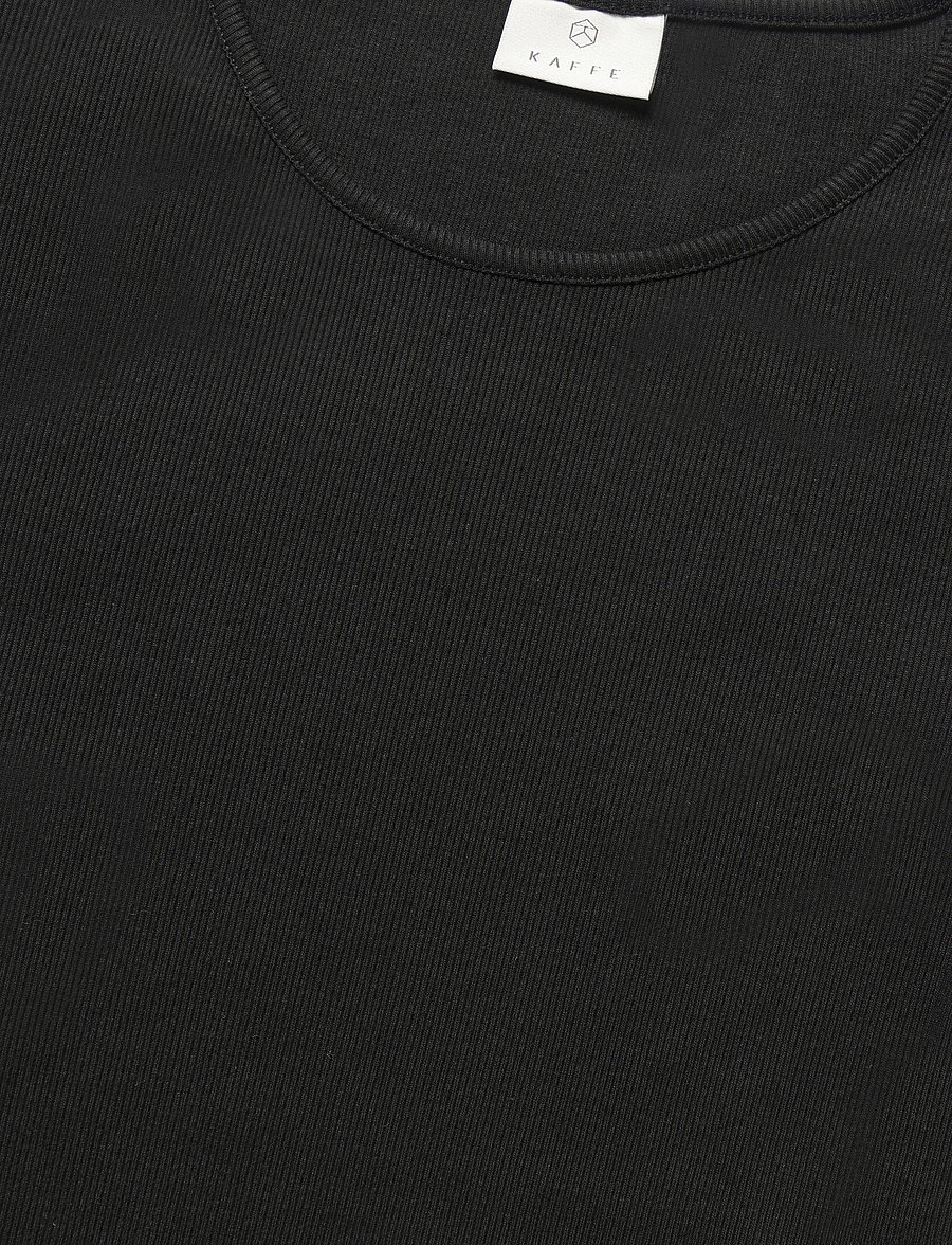 Kaffe - KAcarna T-Shirt - t-shirts - black deep - 2