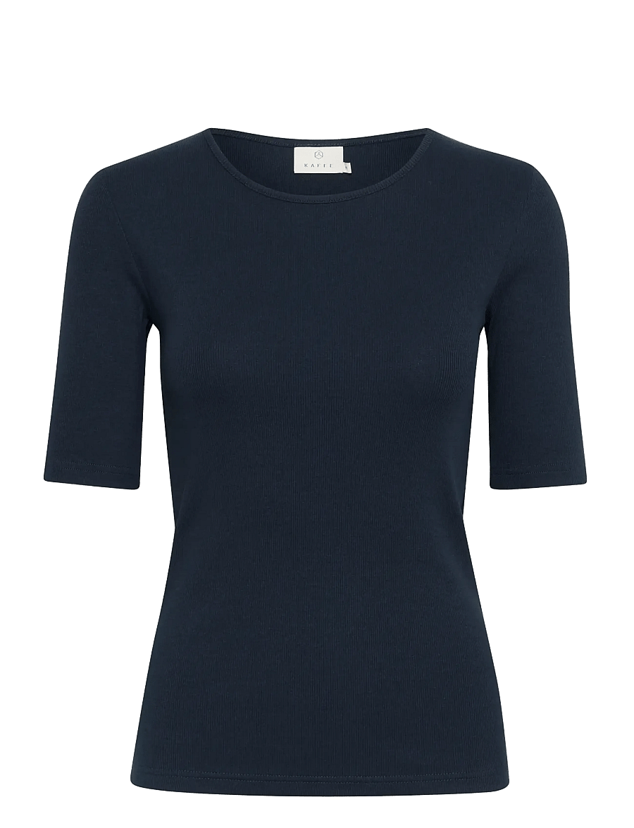 Kaffe - KAcarna T-Shirt - t-shirts - midnight marine - 1