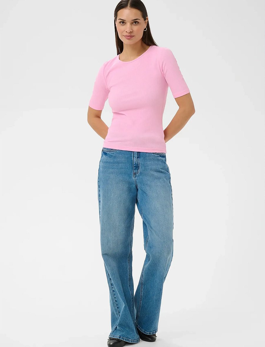 Kaffe - KAcarna T-Shirt - t-shirts - pink frosting - 3