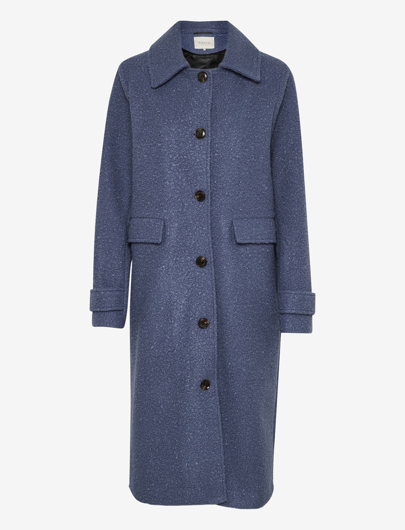 Kaffe - KAannelise Coat - Üleriided - blue indigo - 0