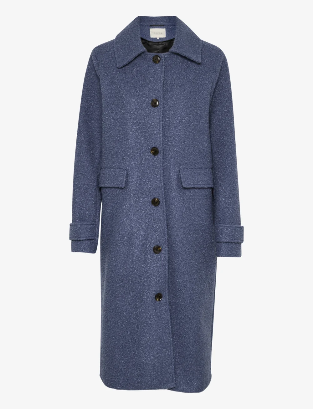Kaffe - KAannelise Coat - mäntel - blue indigo - 1