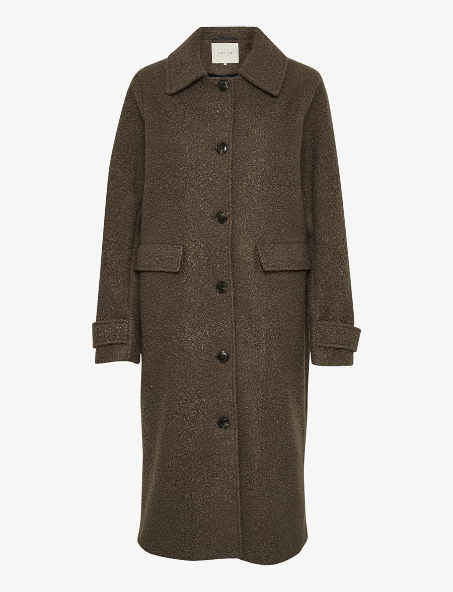 Kaffe - KAannelise Coat - kápur - chestnut - 1