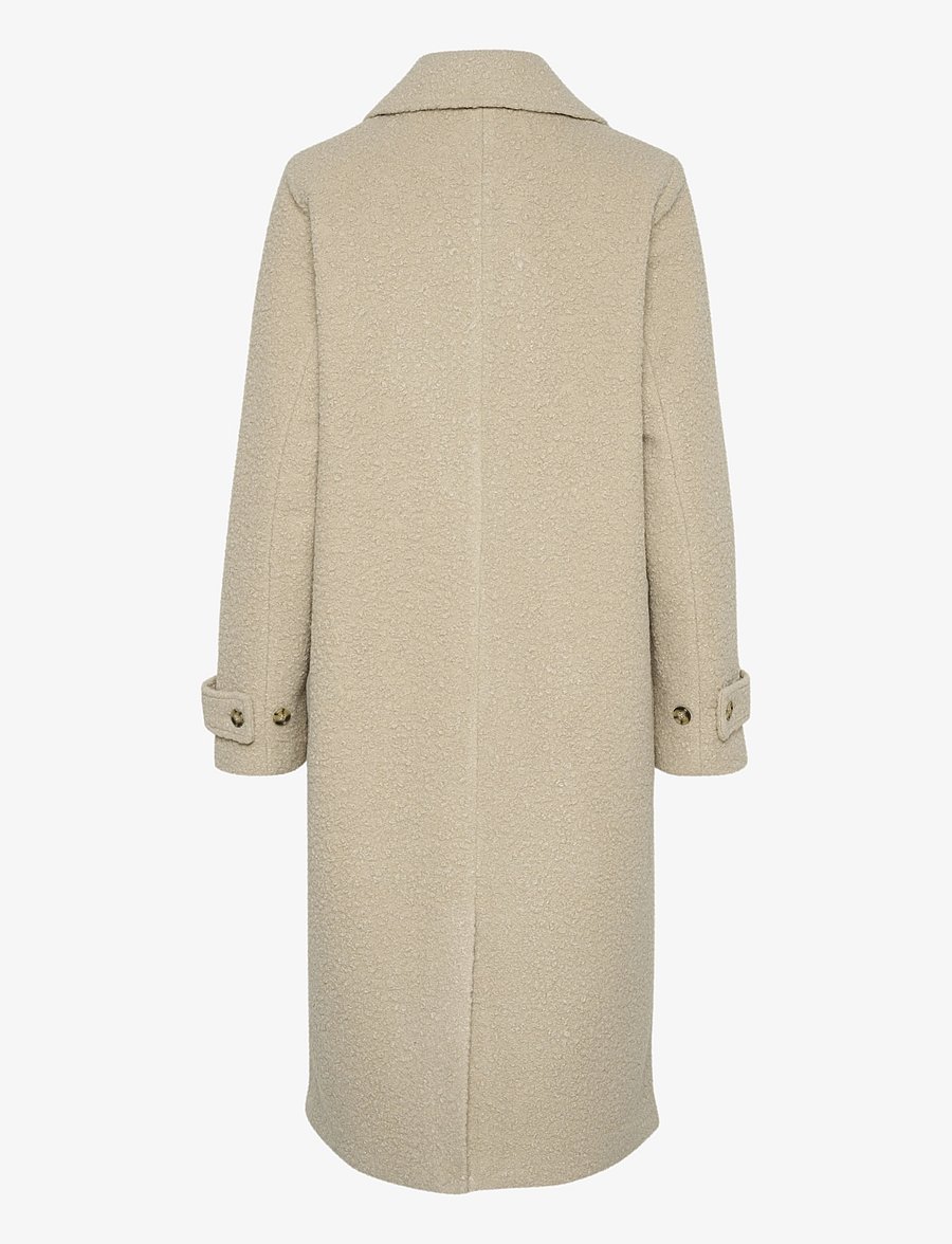 Kaffe - KAannelise Coat - mēteļi - feather gray - 2