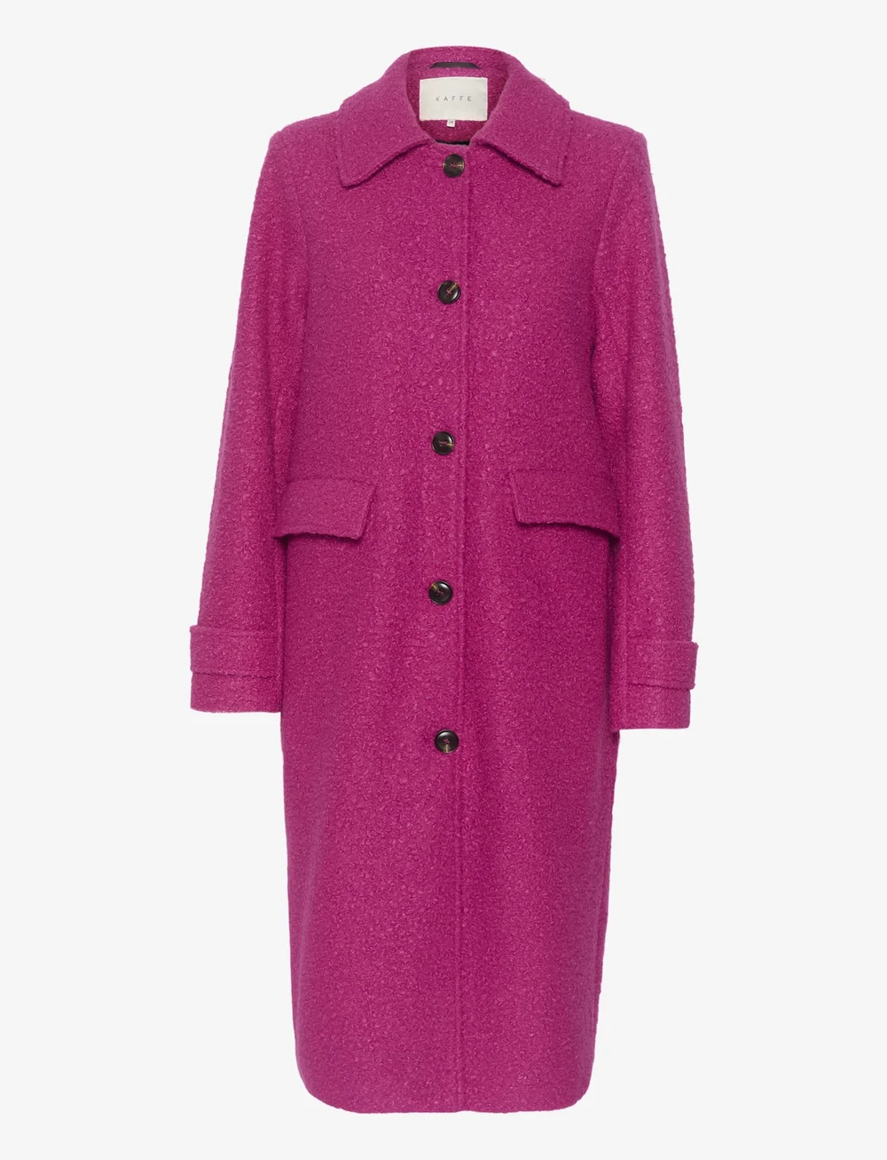 Kaffe - KAannelise Coat - kappor - festival fuchsia - 1