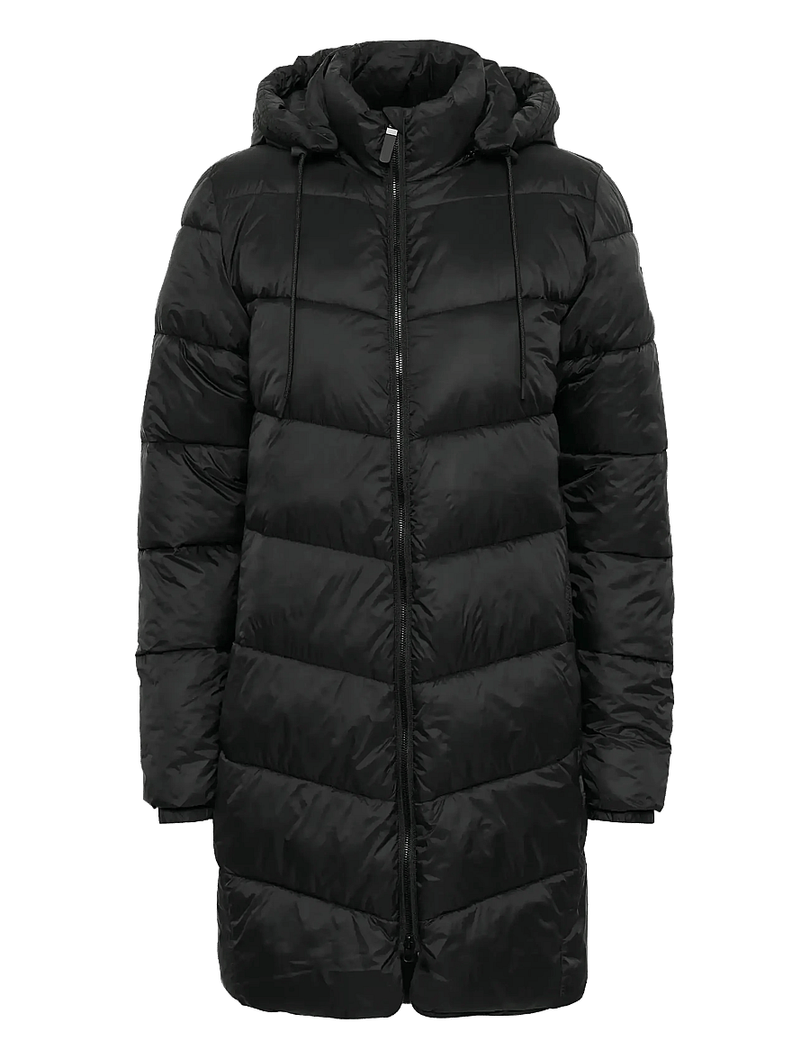 Kaffe - KAsusanne Coat - vinterjackor - black deep - 1