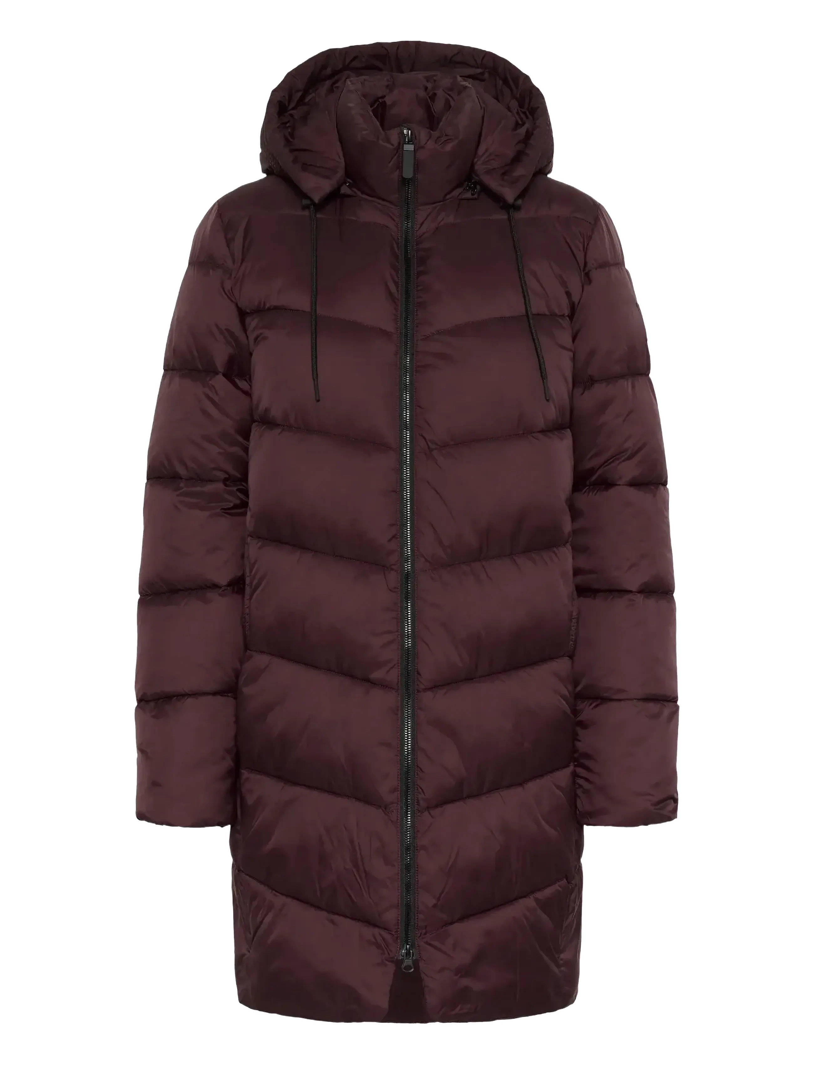 Kaffe KAsusanne Coat - Mantlid - FUDGE / burgundy