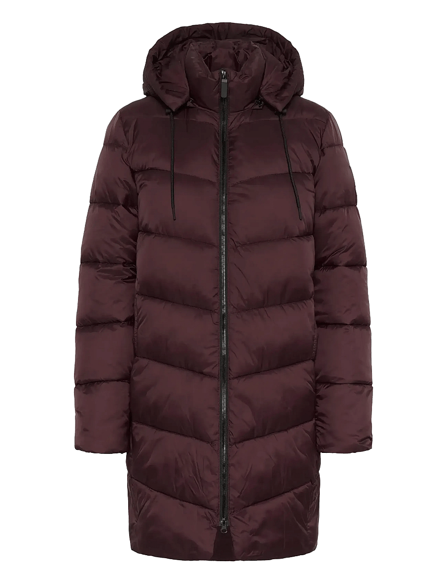 Kaffe - KAsusanne Coat - winterjacken - fudge - 1
