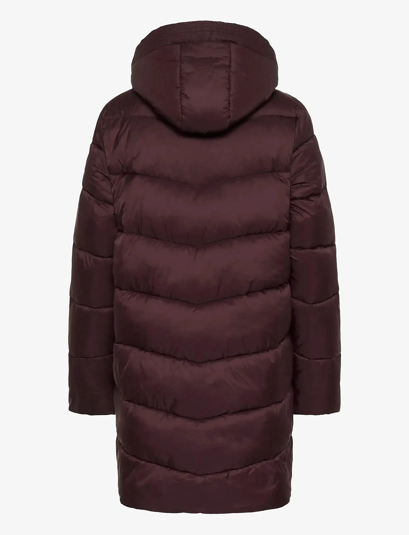 Kaffe - KAsusanne Coat - dunfrakker - fudge - 2