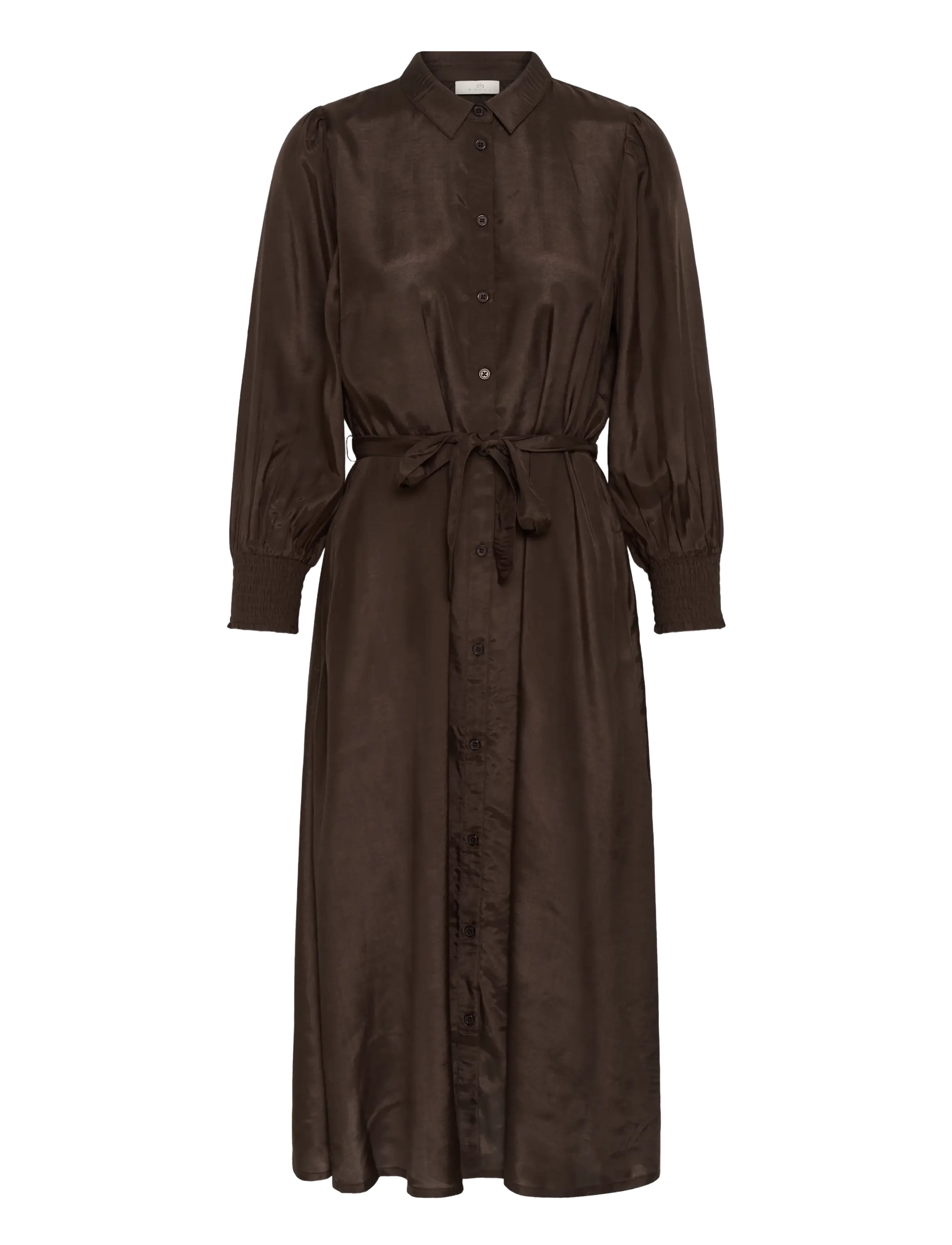 Kaffe KAemine Oline Dress - Kollektioner - COFFEE BEAN / brown
