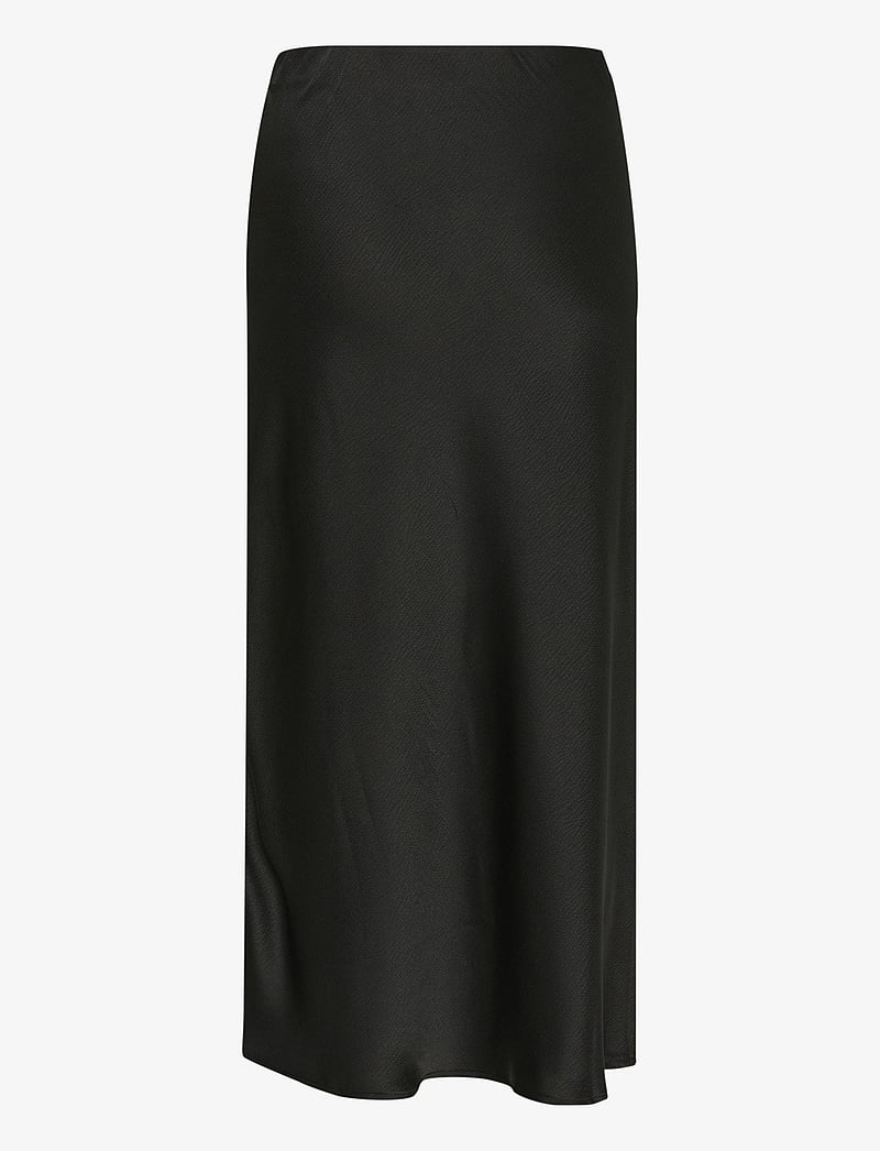 Kaffe - KAlotte Skirt - satiinist seelikud - black deep - 2
