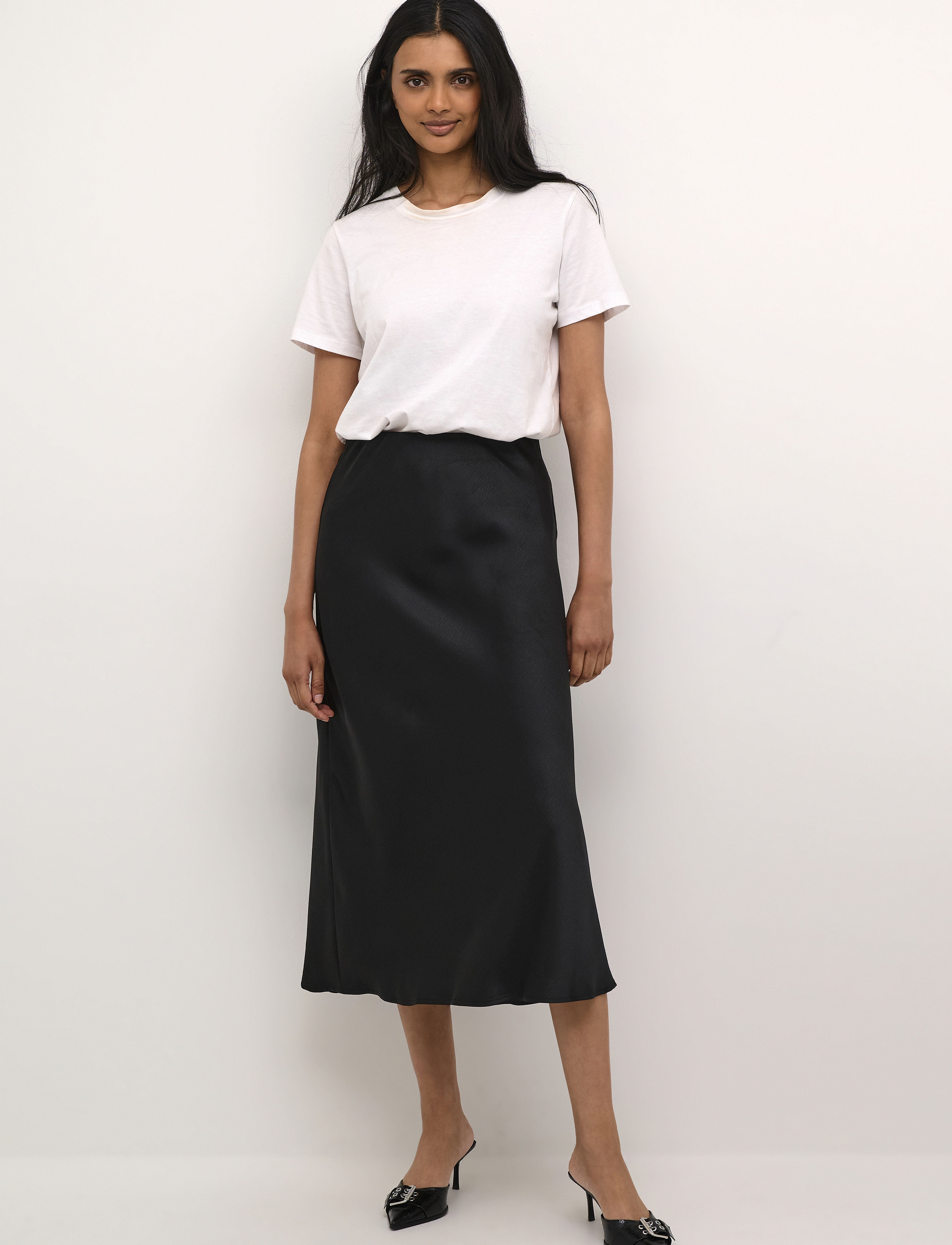 Kaffe - KAlotte Skirt - black deep - 3