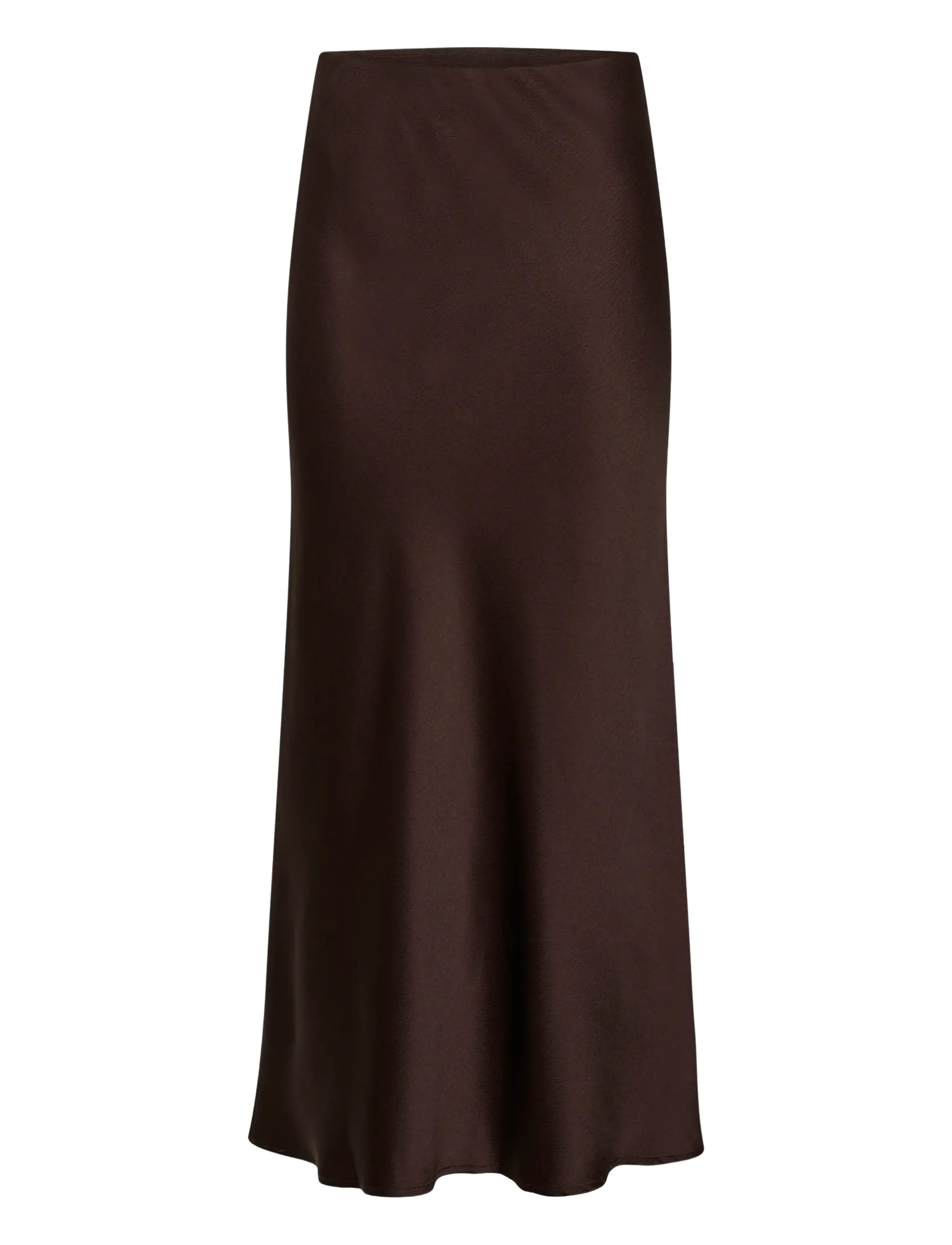 Kaffe KAlotte Skirt - Satinnederdele - COFFEE BEAN / brown