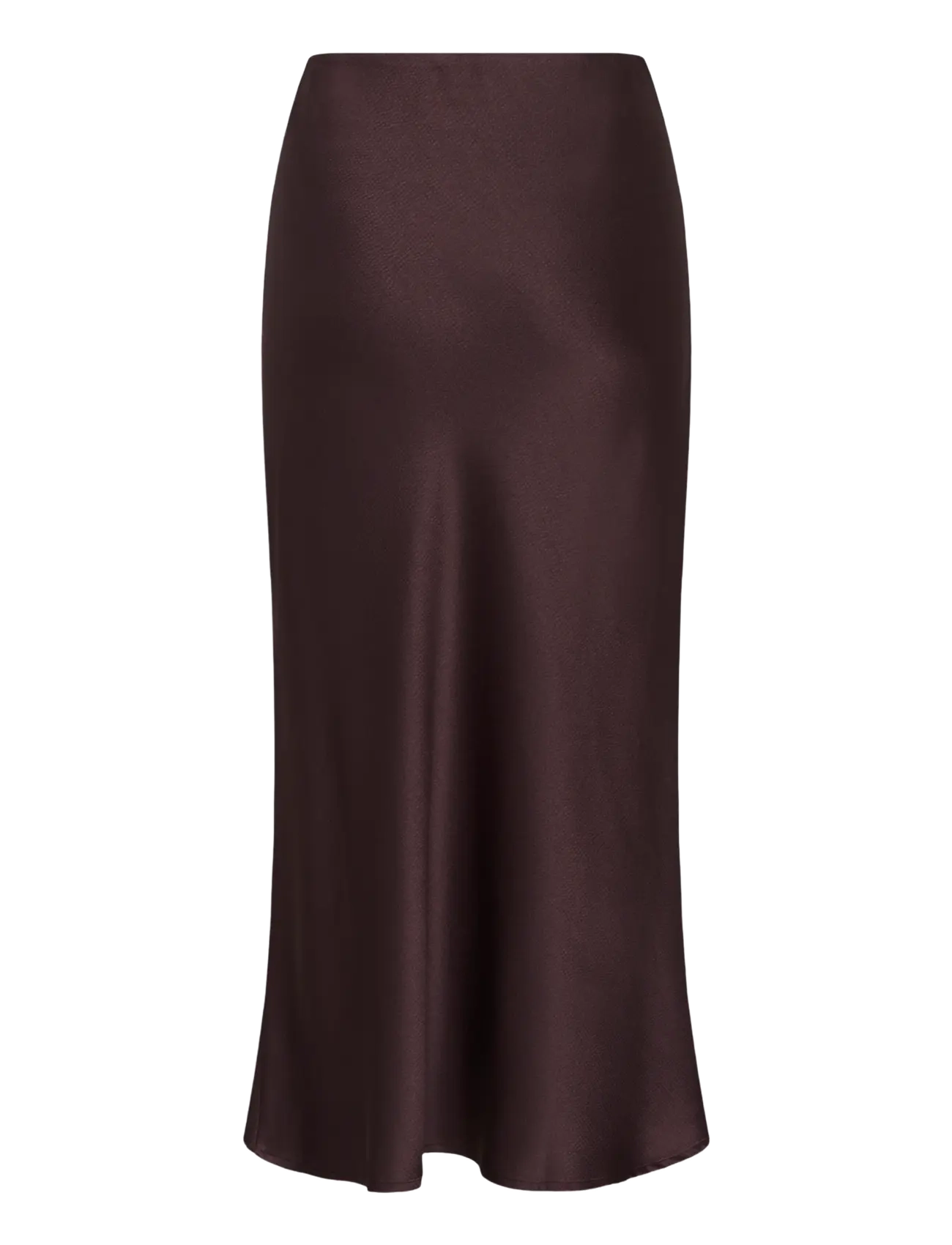 Kaffe - KAlotte Skirt - satiinseelikud - fudge - 1