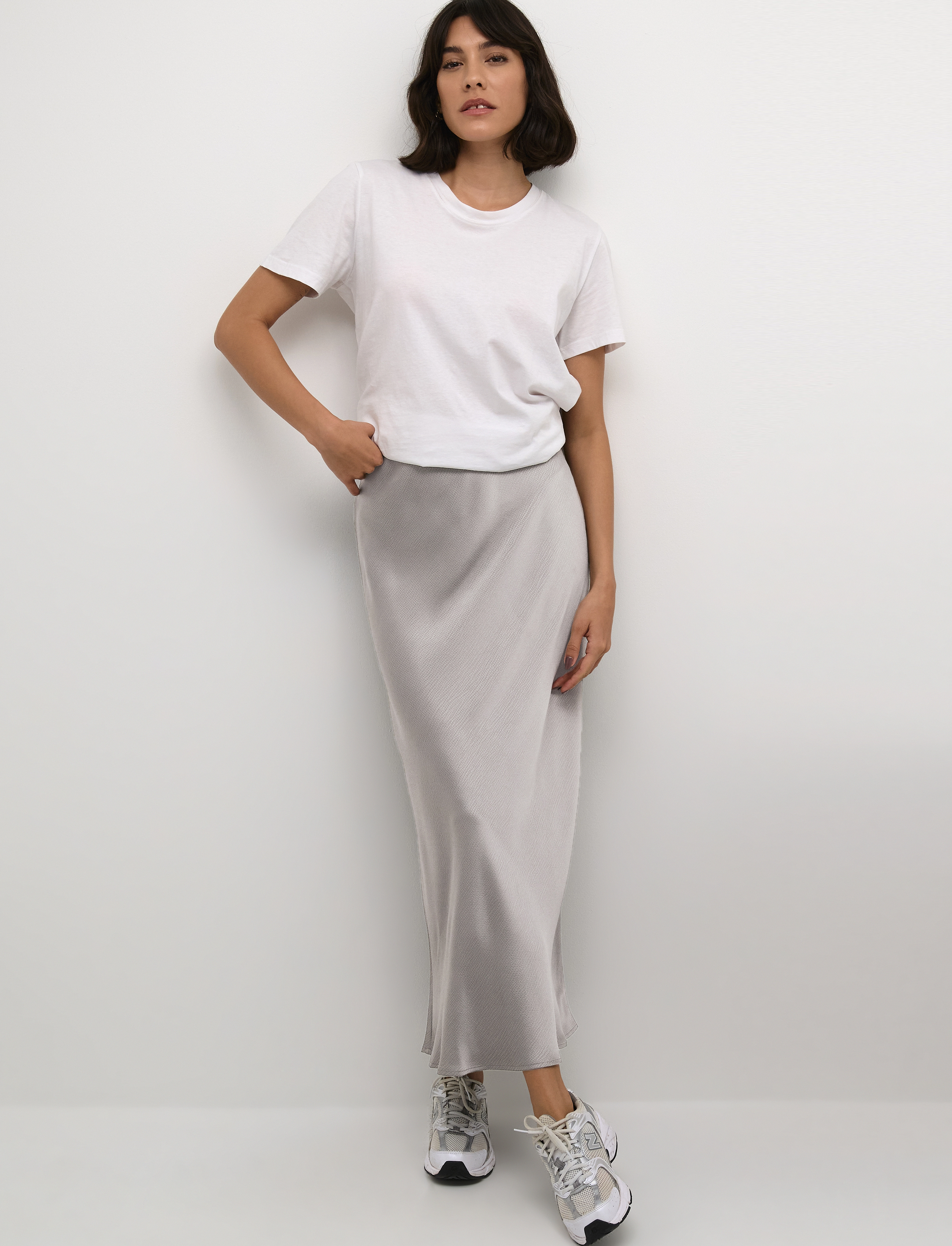 Kaffe - KAlotte Skirt - steeple gray - 3