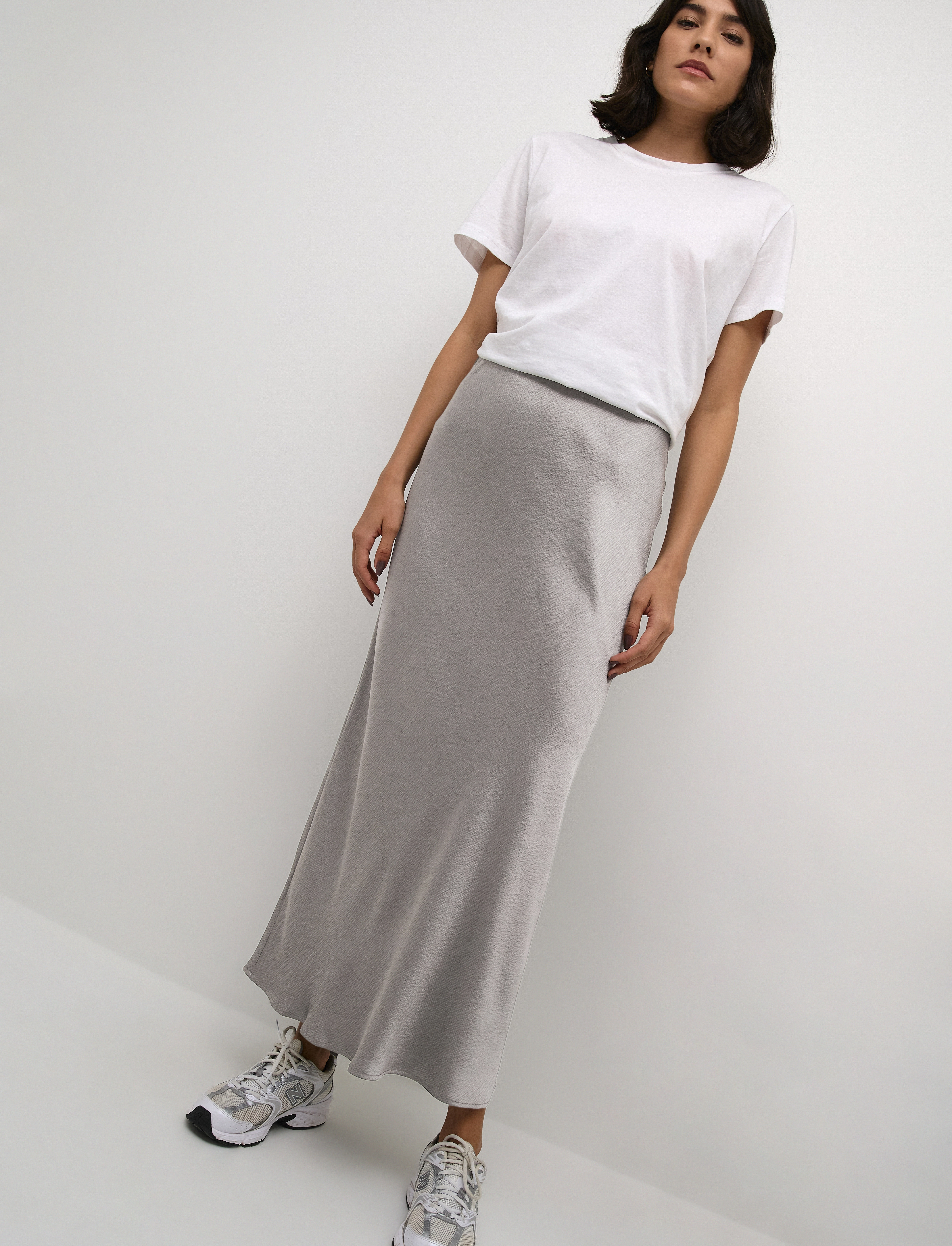Kaffe - KAlotte Skirt - steeple gray - 5