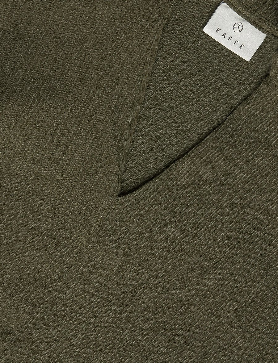 Kaffe - KAkatrine Blouse - blusar med trekvartsärmar - grape leaf - 2